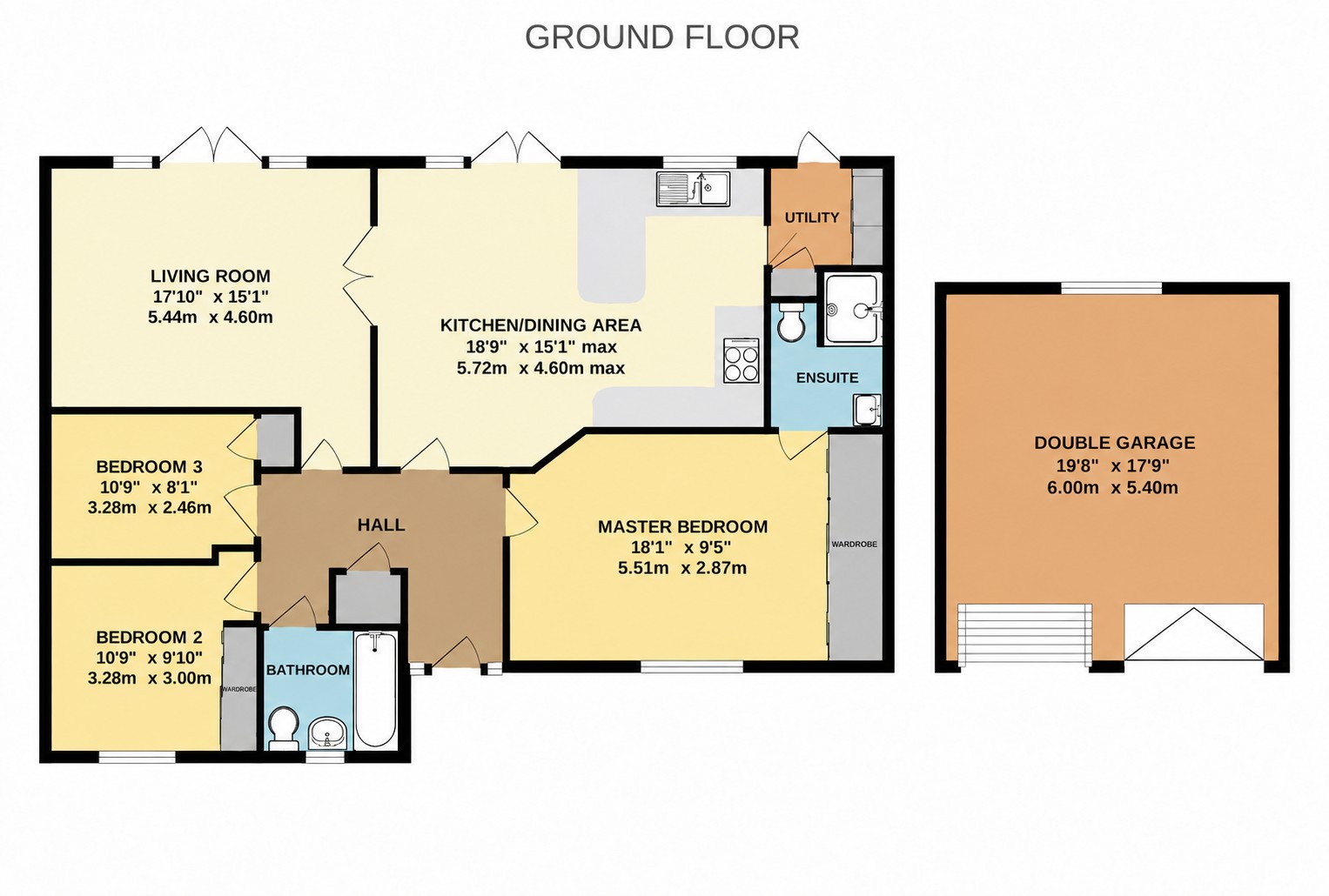 11, Antler Close, Devon floorplan