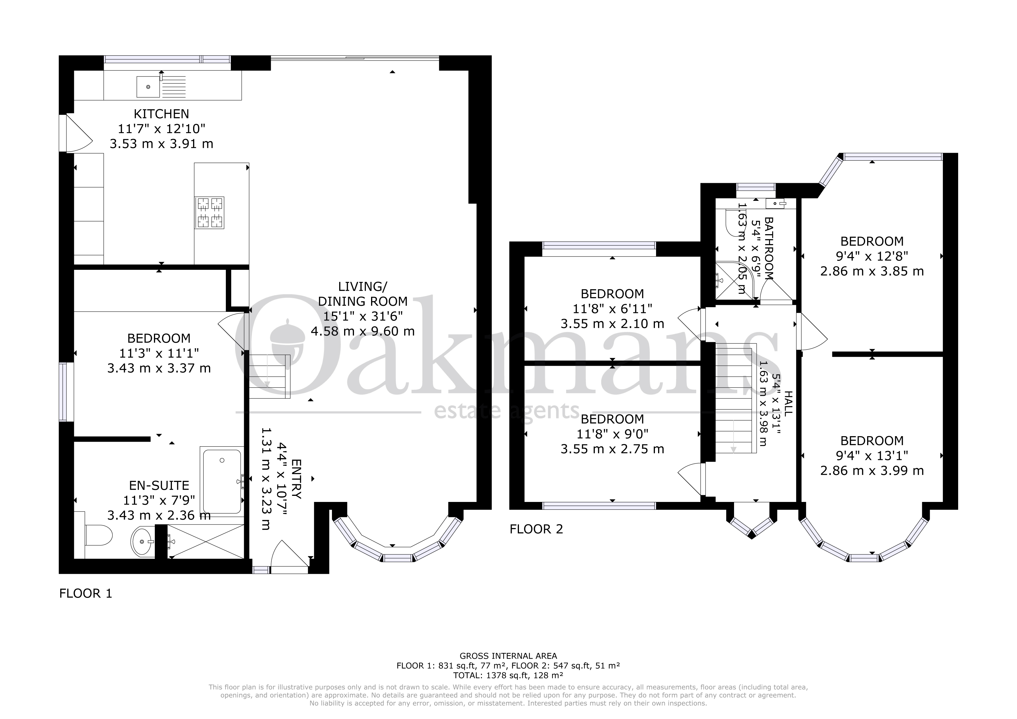 205, BARNES HILL, BIRMINGHAM floorplan