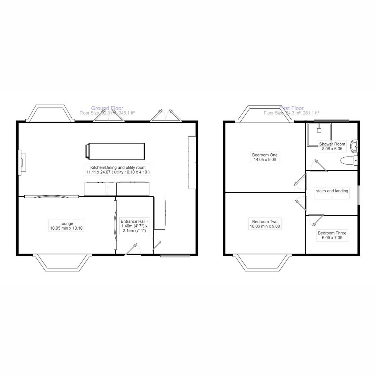 41, Moorpark Road, Birmingham floorplan