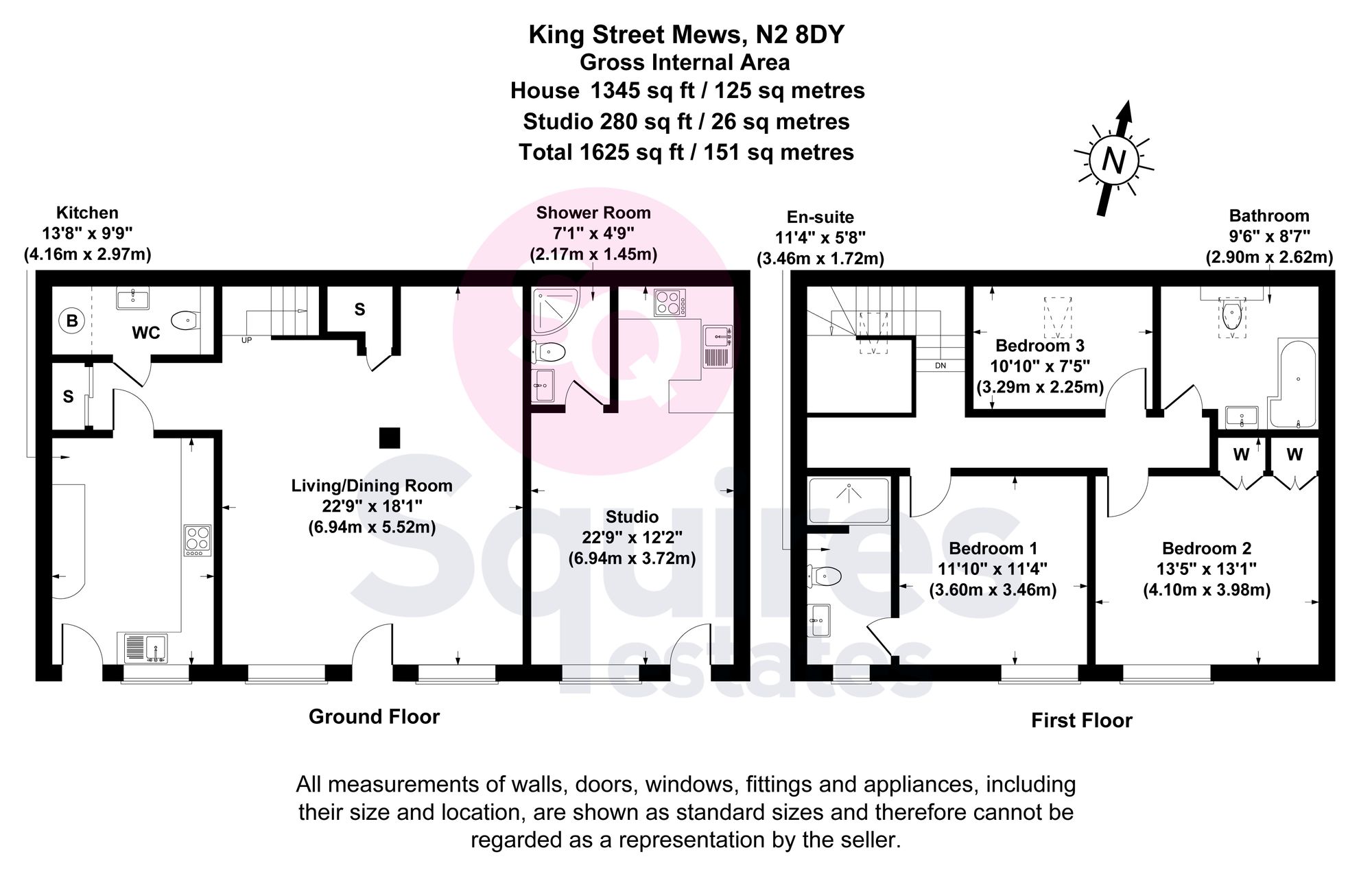 2a King Street Mews, London floorplan