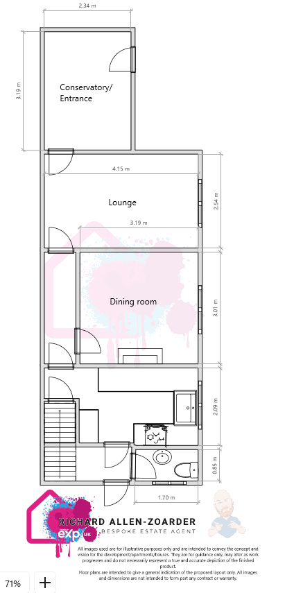 34, Bank Road, Dudley floorplan
