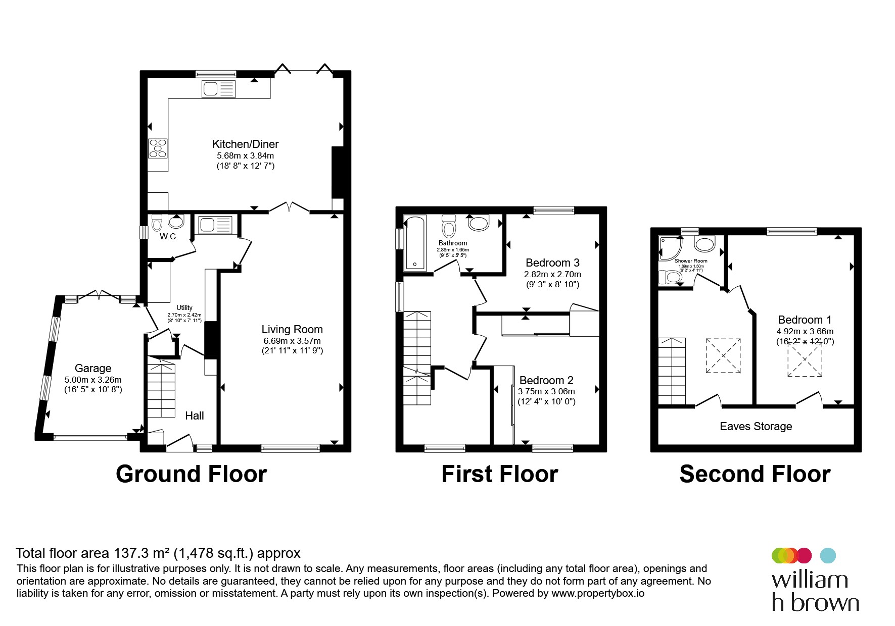 20, Whincover Road, Leeds floorplan