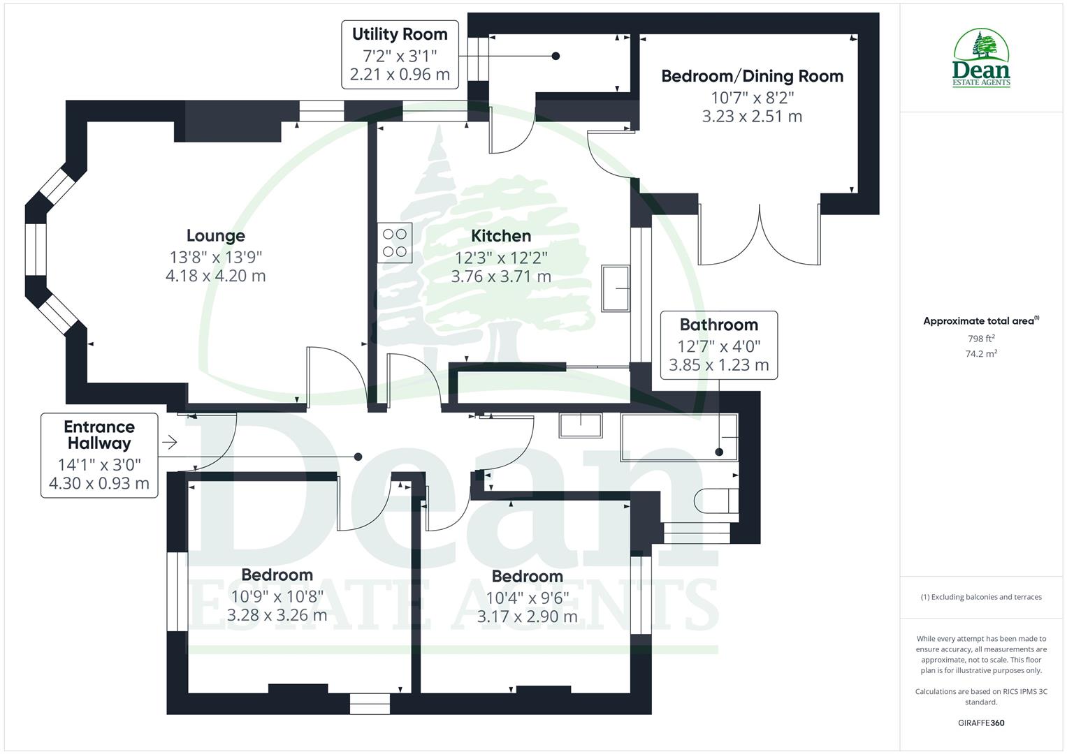 23, Woodgate Road, Coleford floorplan