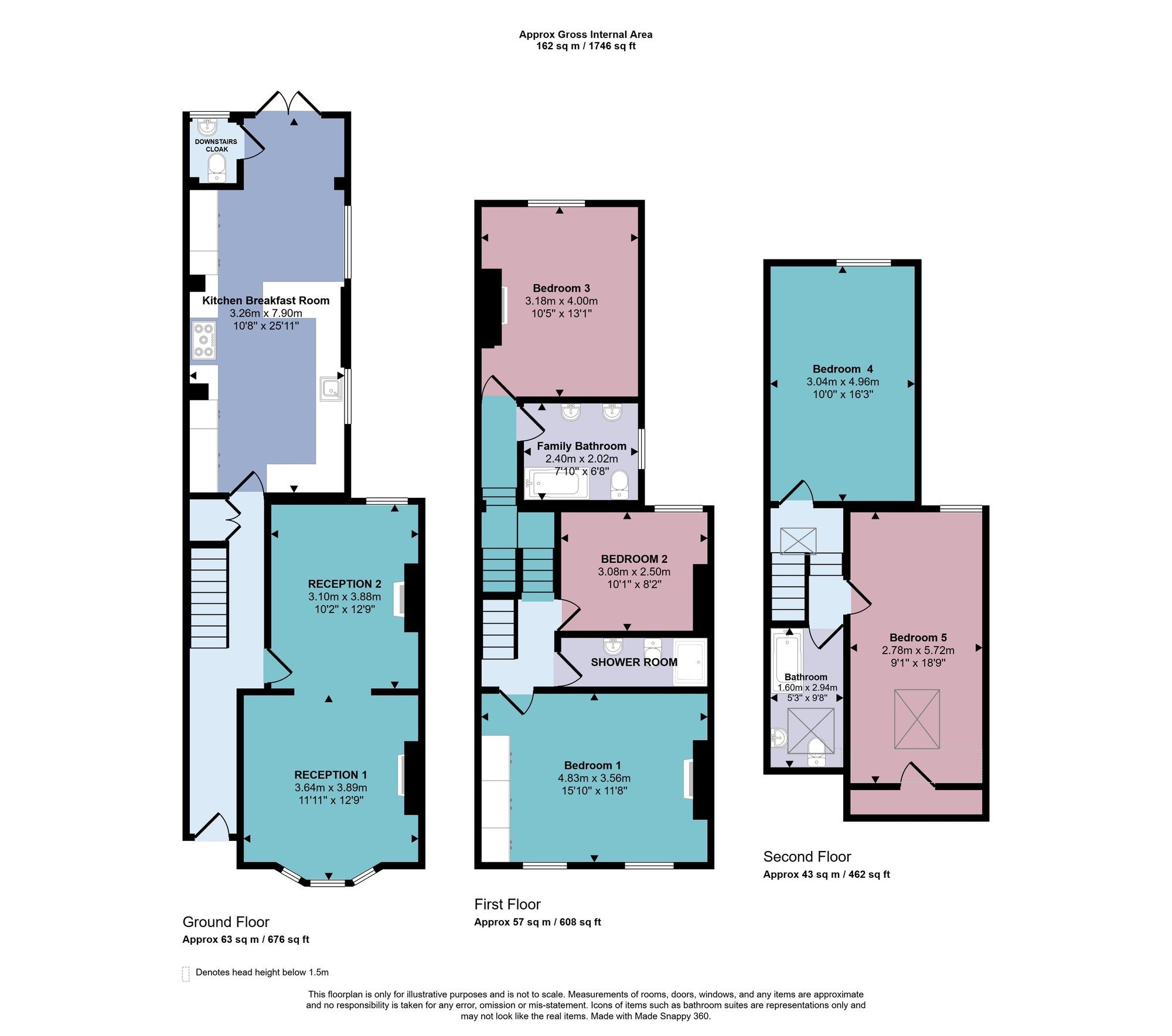 35 Meadowcourt Road, London floorplan