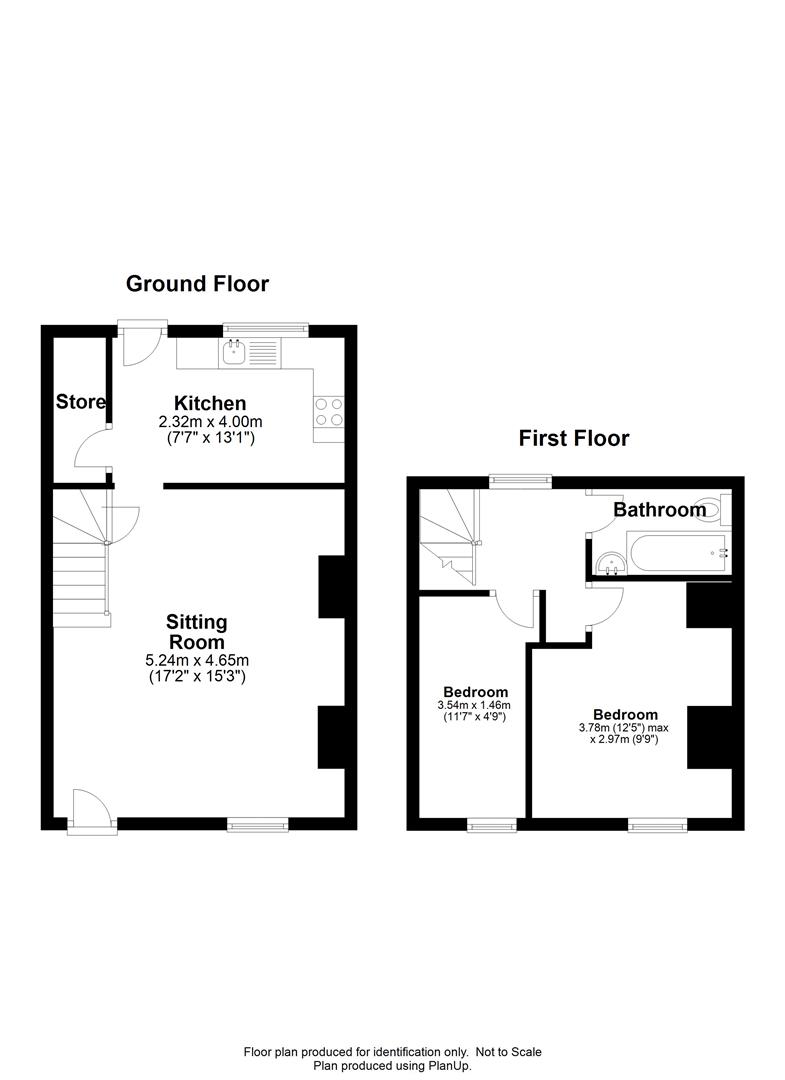 3 New Street, Bronllys Road, Brecon floorplan
