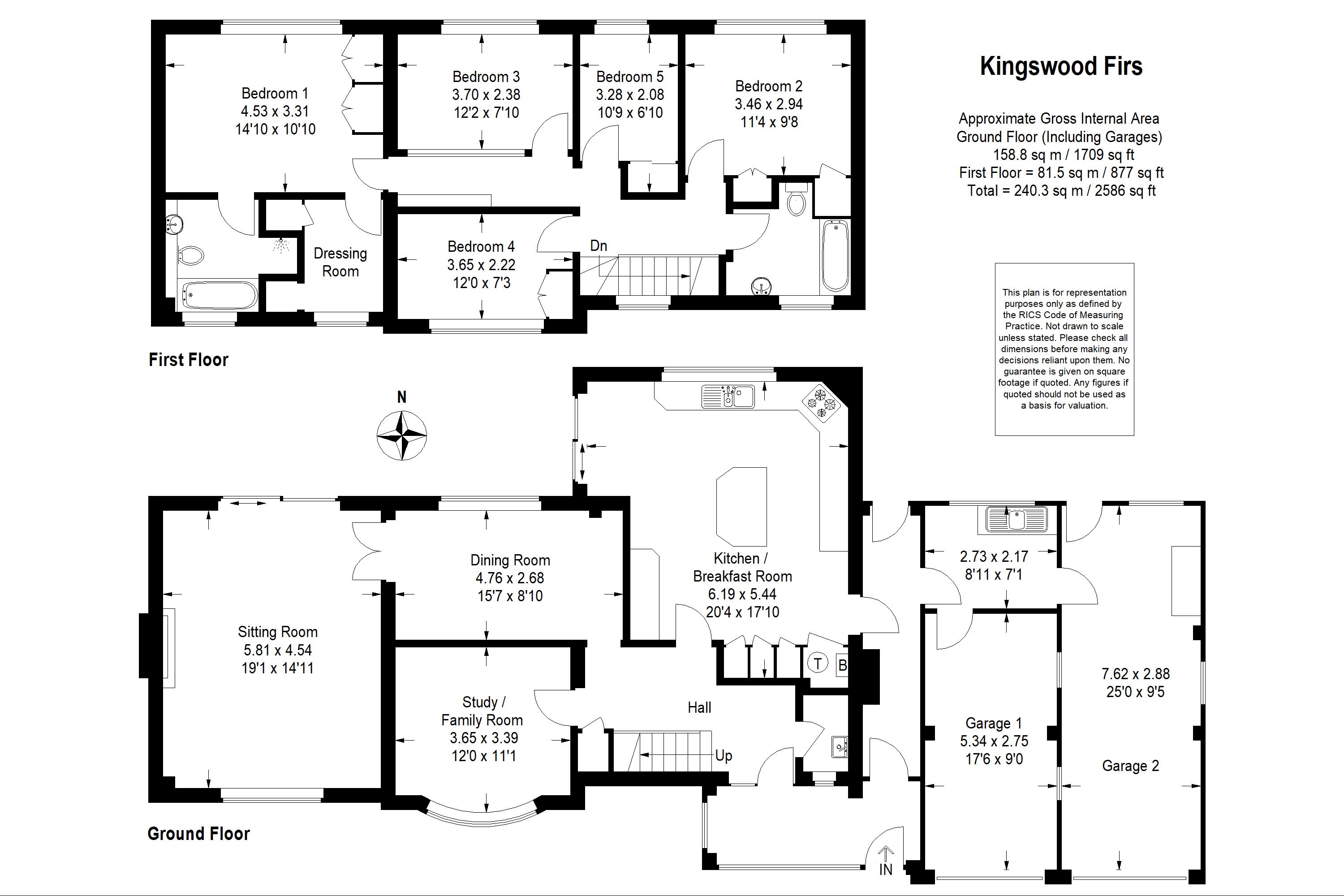 5 Bedrooms Detached house for sale in Kingswood Firs, Grayshott, Hindhead GU26