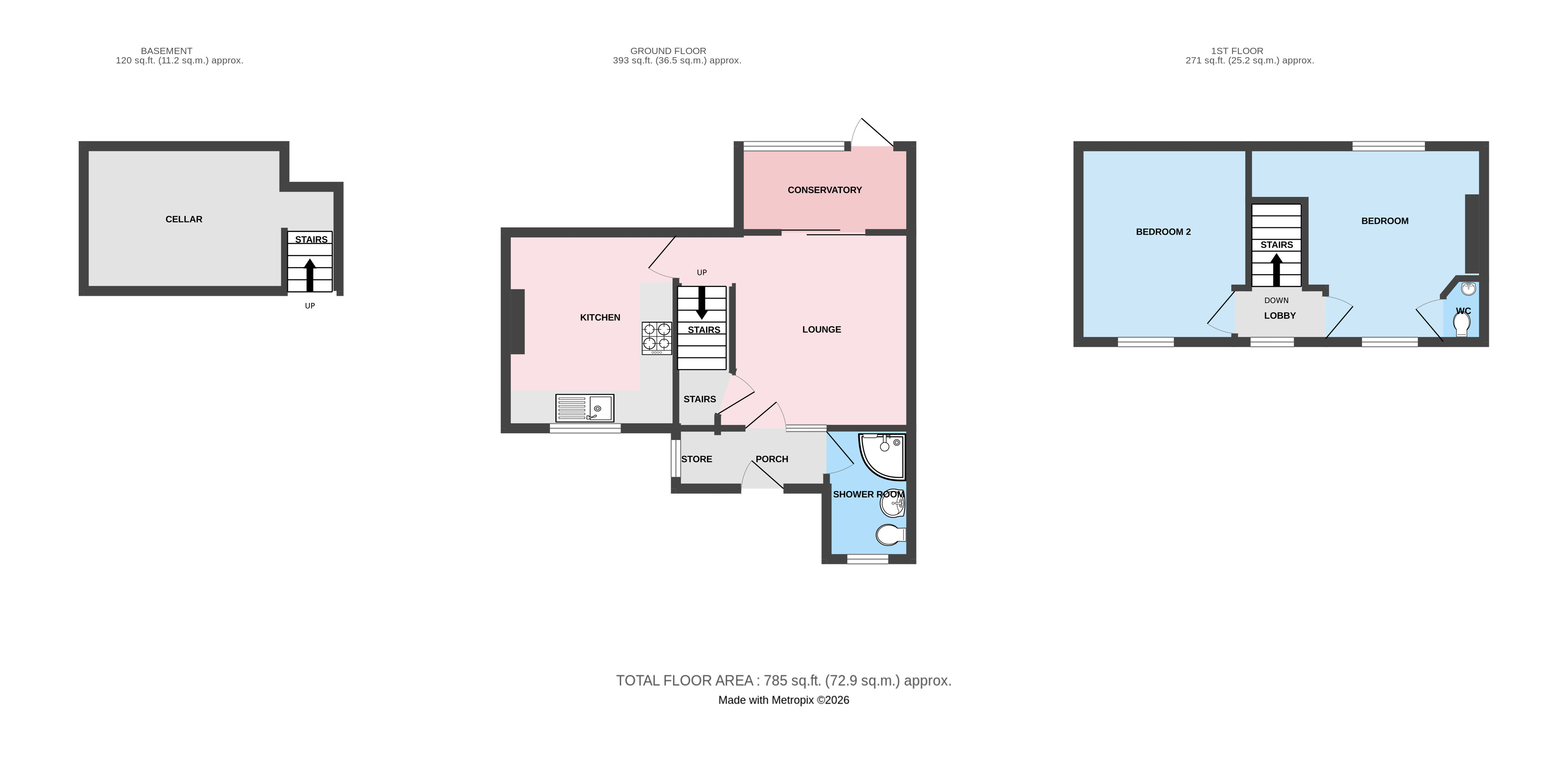 16, Chapel Lane, Telford floorplan