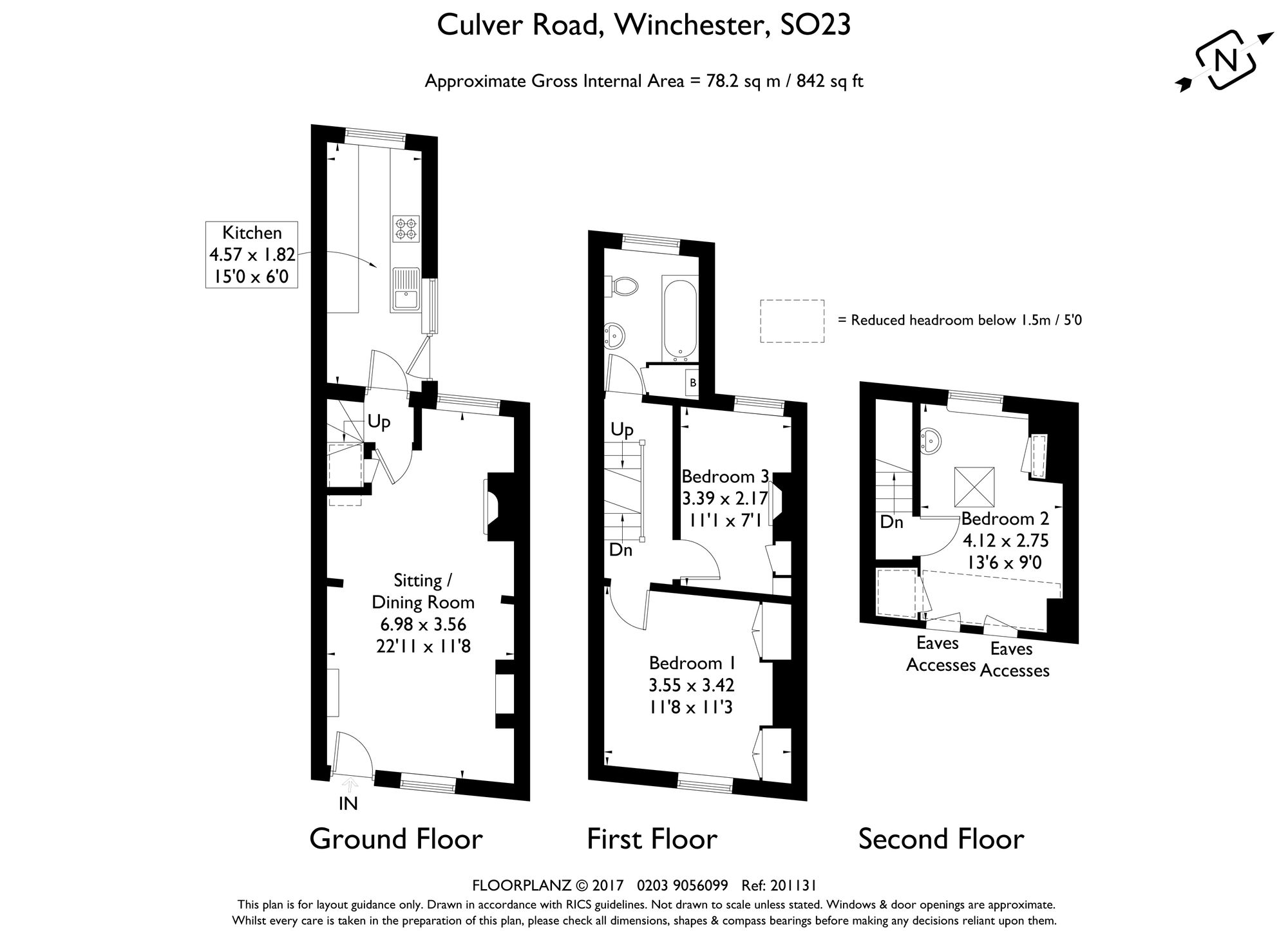 10 Culver Road, Winchester floorplan