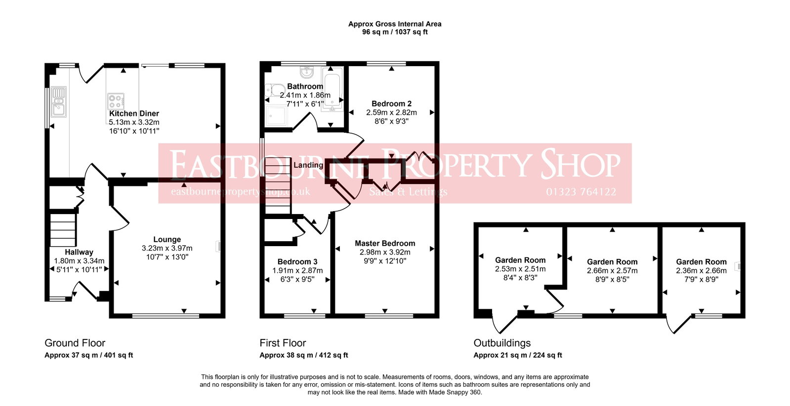 38, Stroma Gardens, Hailsham floorplan