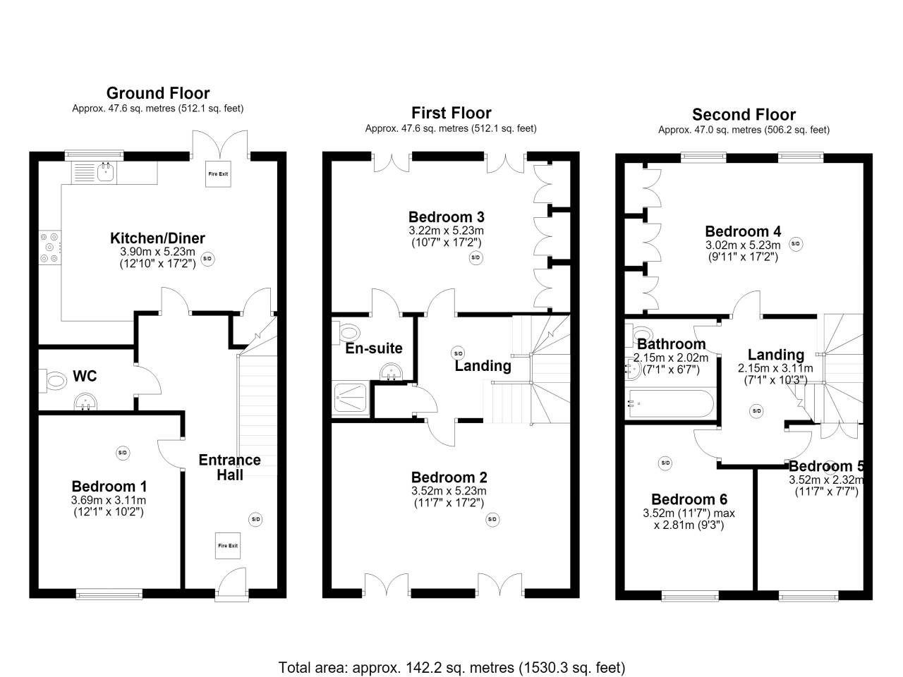 Mosquito Way, Hatfield Hertfordshire floorplan