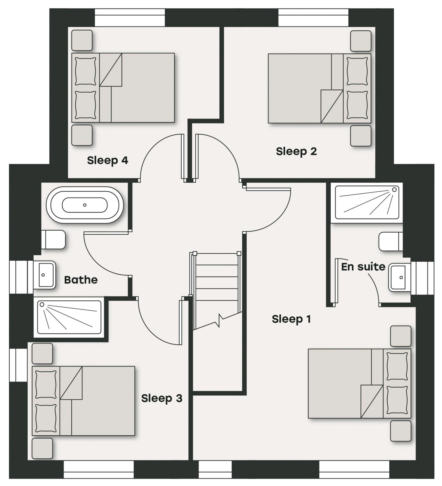 Plot 110 The Linden, Pheasant Hill Park, Doncaster floorplan