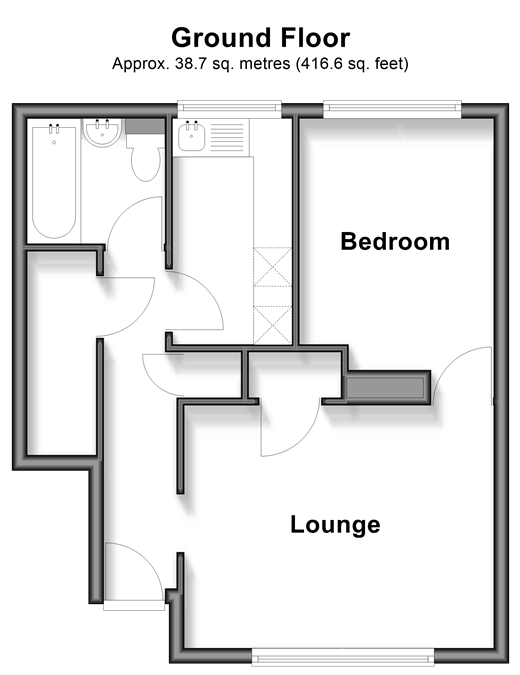 Queensway, Cranleigh, Surrey floorplan