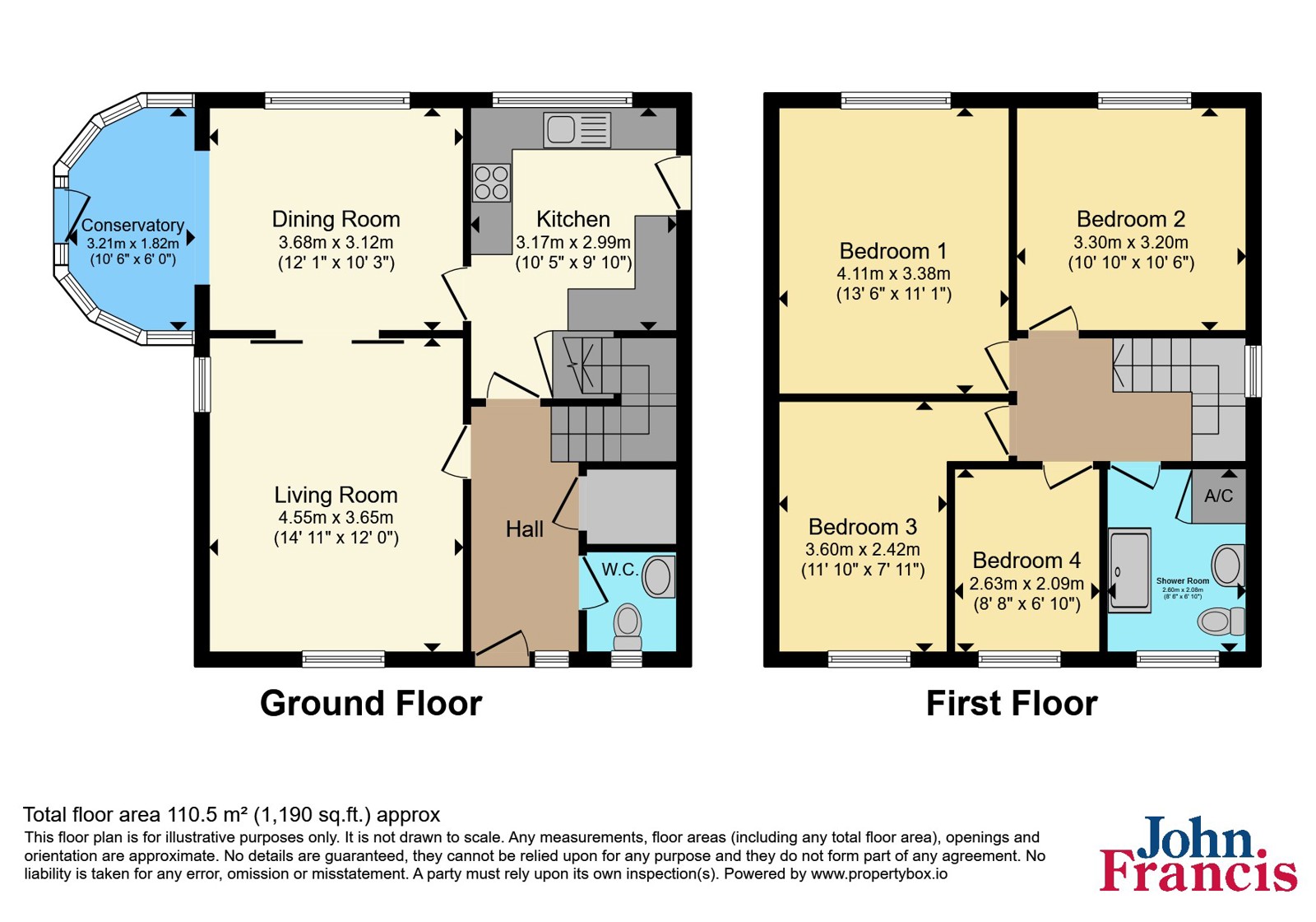 5, Erw Las, Llanelli floorplan
