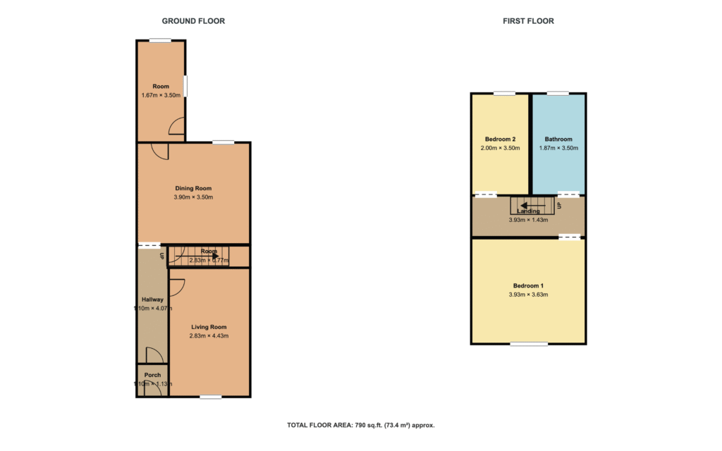 1294, Burnley Rd, Rossendale floorplan