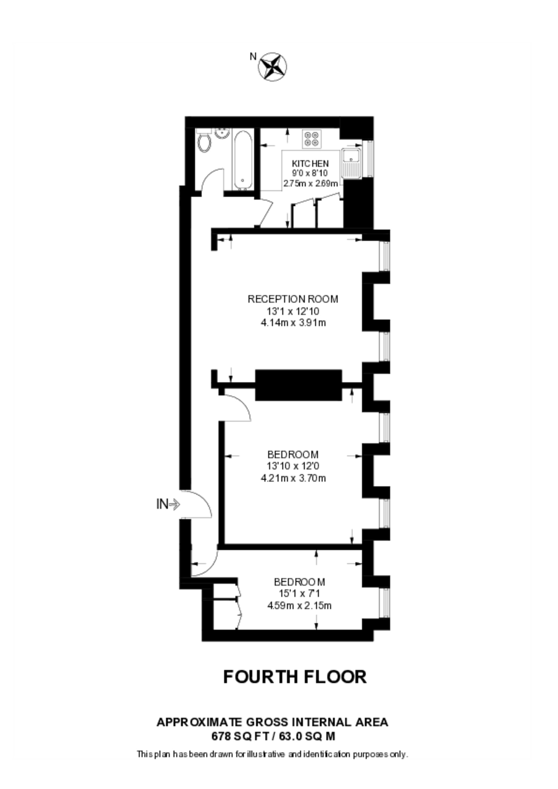 Dorset Square, Marylebone floorplan