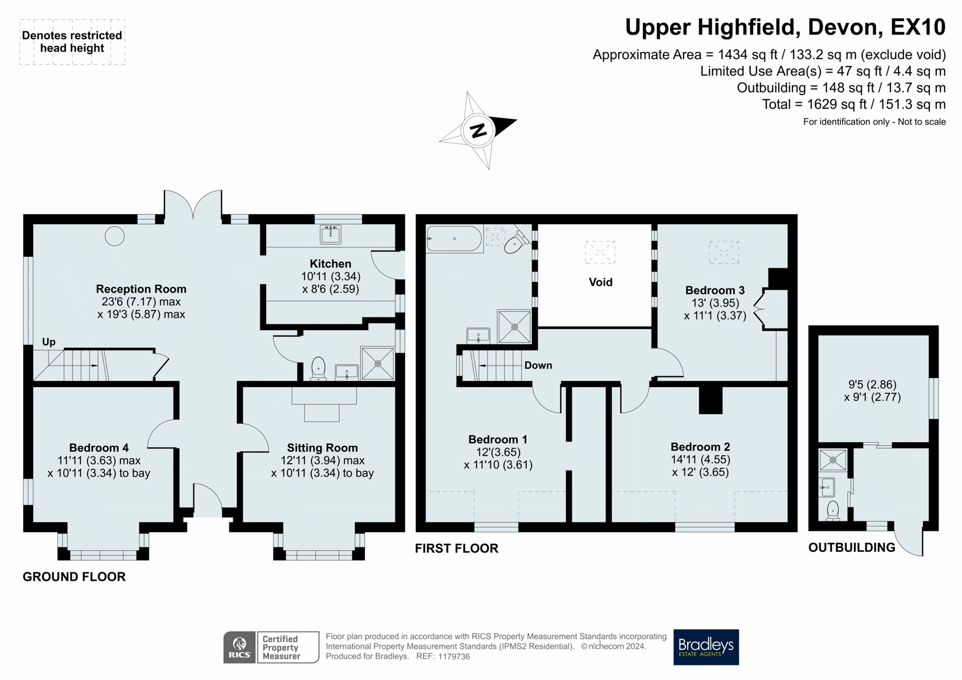 31, Upper Highfield, Devon floorplan