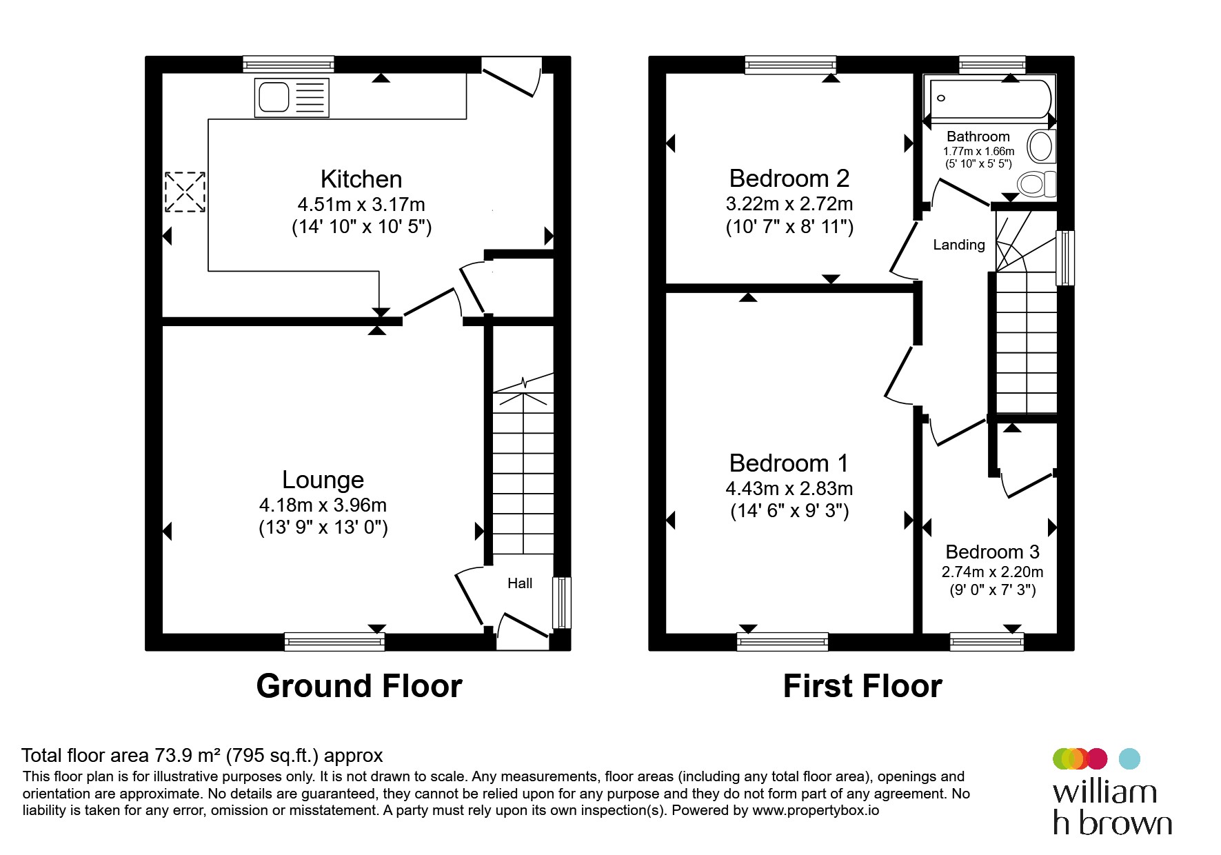 53, Chaucer Road, GREAT YARMOUTH floorplan