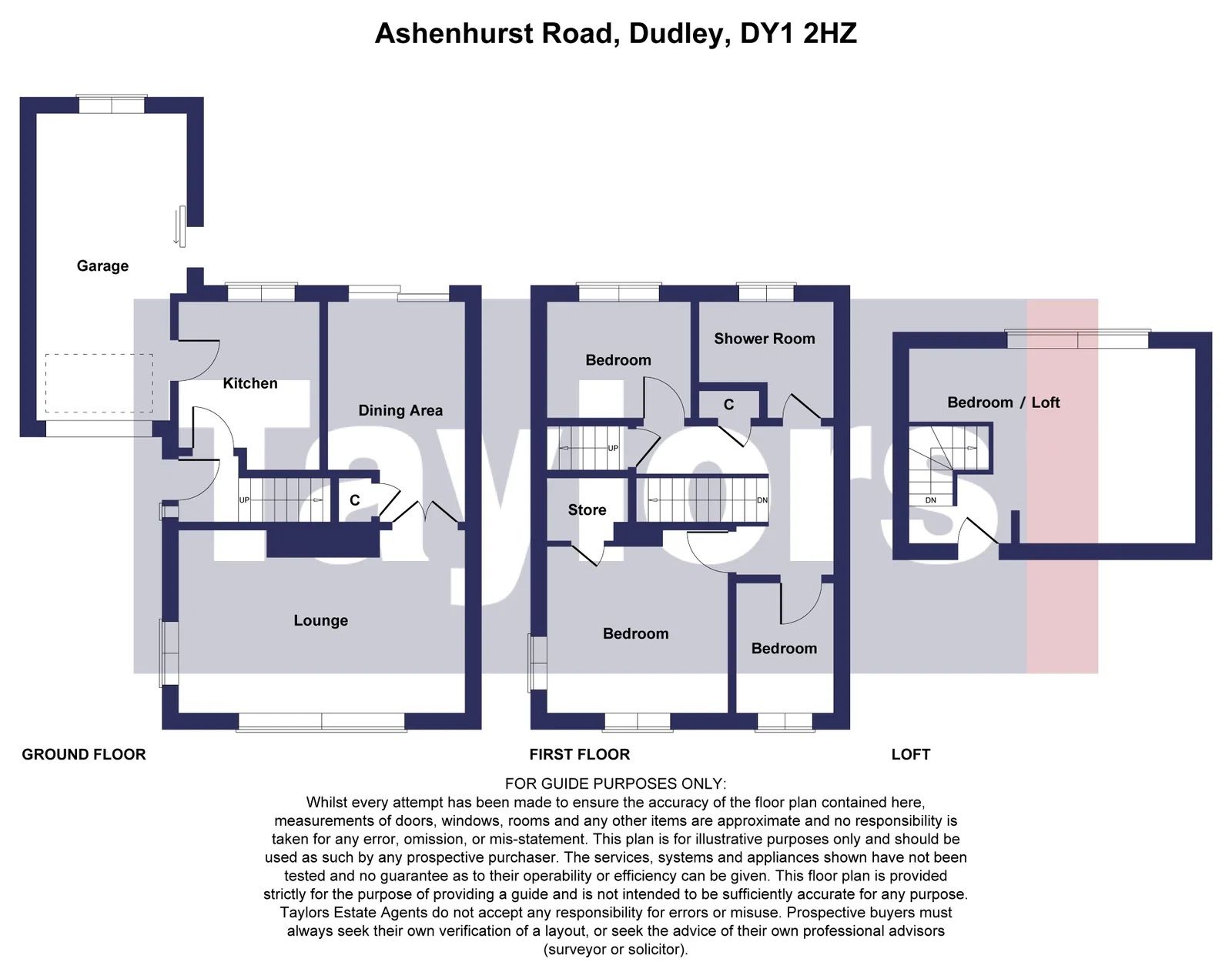 204, Ashenhurst Road, Dudley floorplan