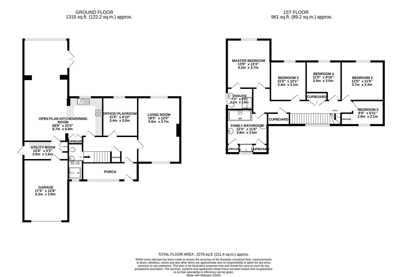 38, Rothesay Road, Dorchester floorplan