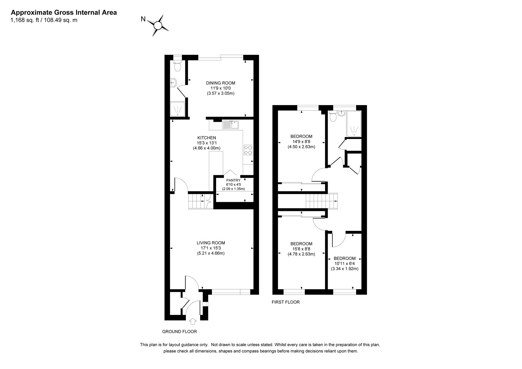 14, Farthings, Woking floorplan
