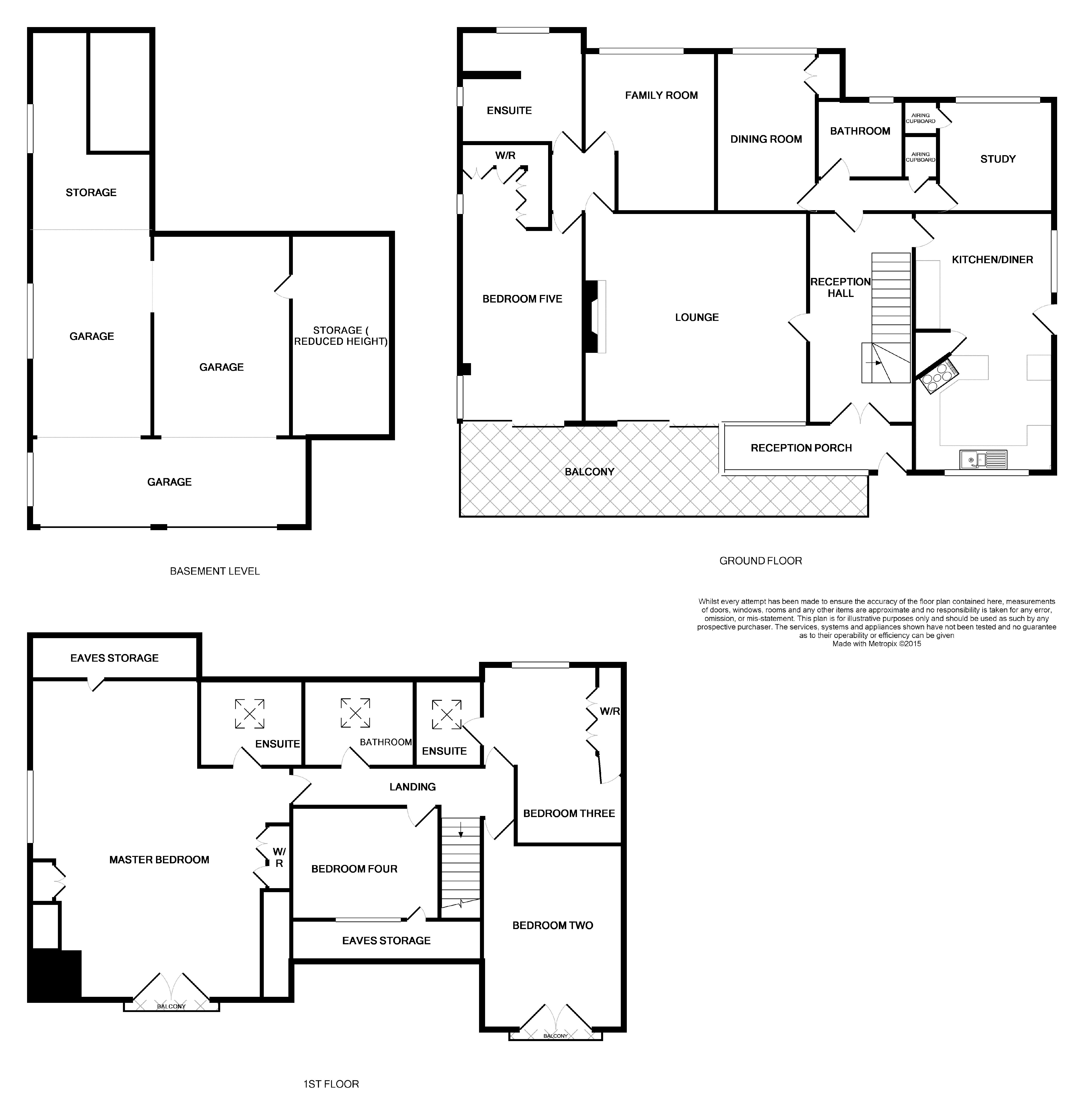 5 Bedrooms Detached house to rent in Manor Road, Madeley, Crewe CW3