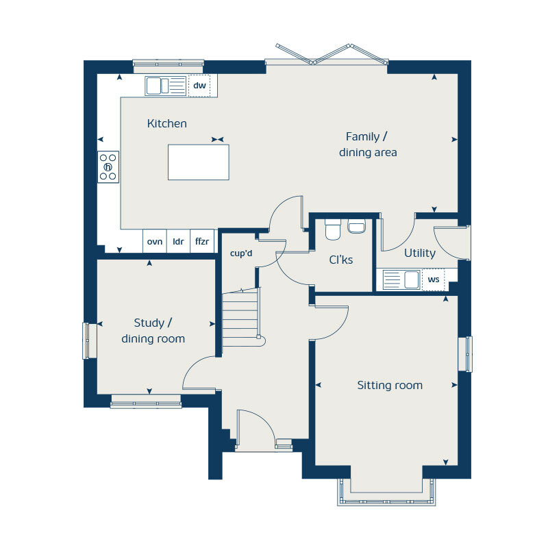 279, Gaw End Lane, Macclesfield floorplan
