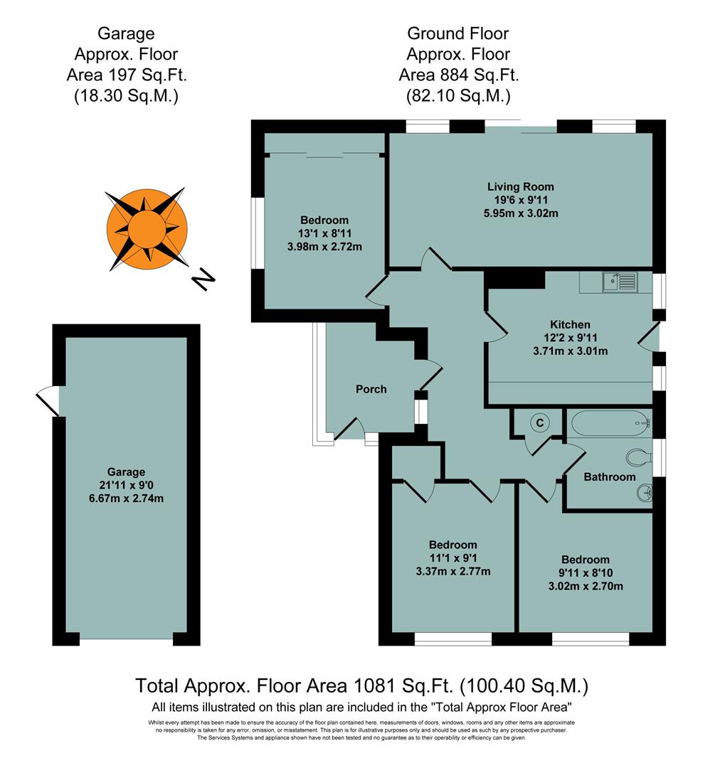 38, Langley Road, Chalgrove floorplan