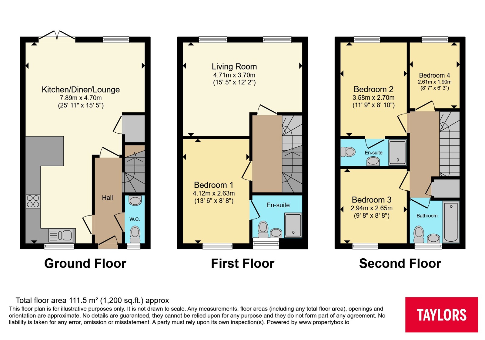 60, Cooper Drive, Bedfordshire floorplan
