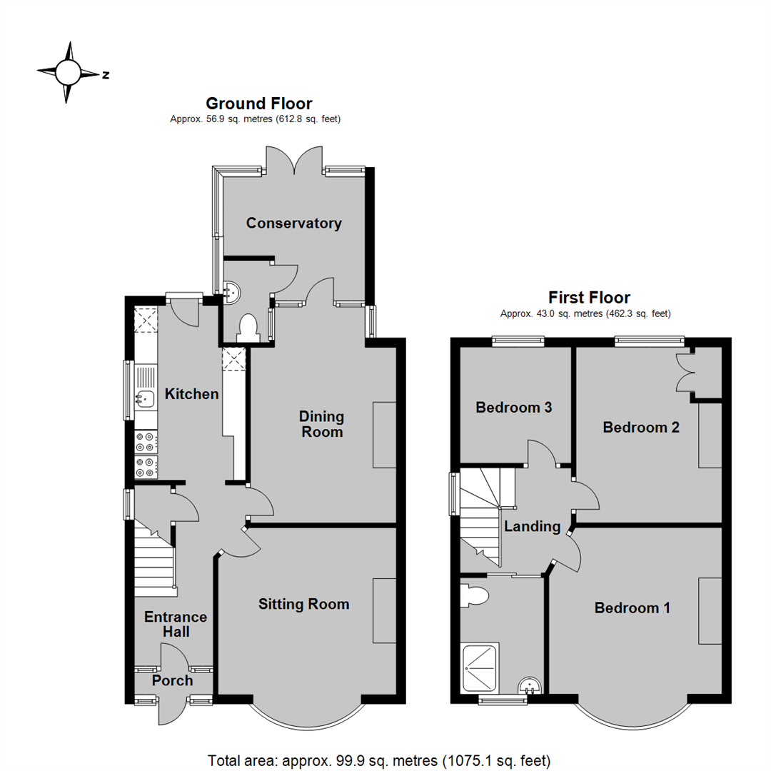 Graystone Road, Tankerton, Whitstable CT5, 3 bedroom semidetached