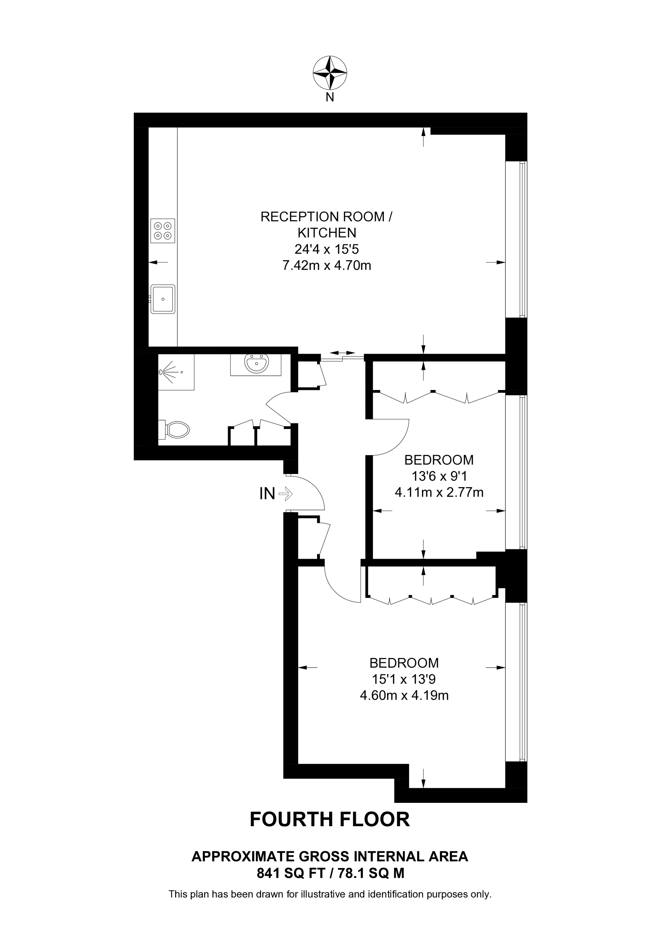 Hatton Garden, Clerkenwell floorplan