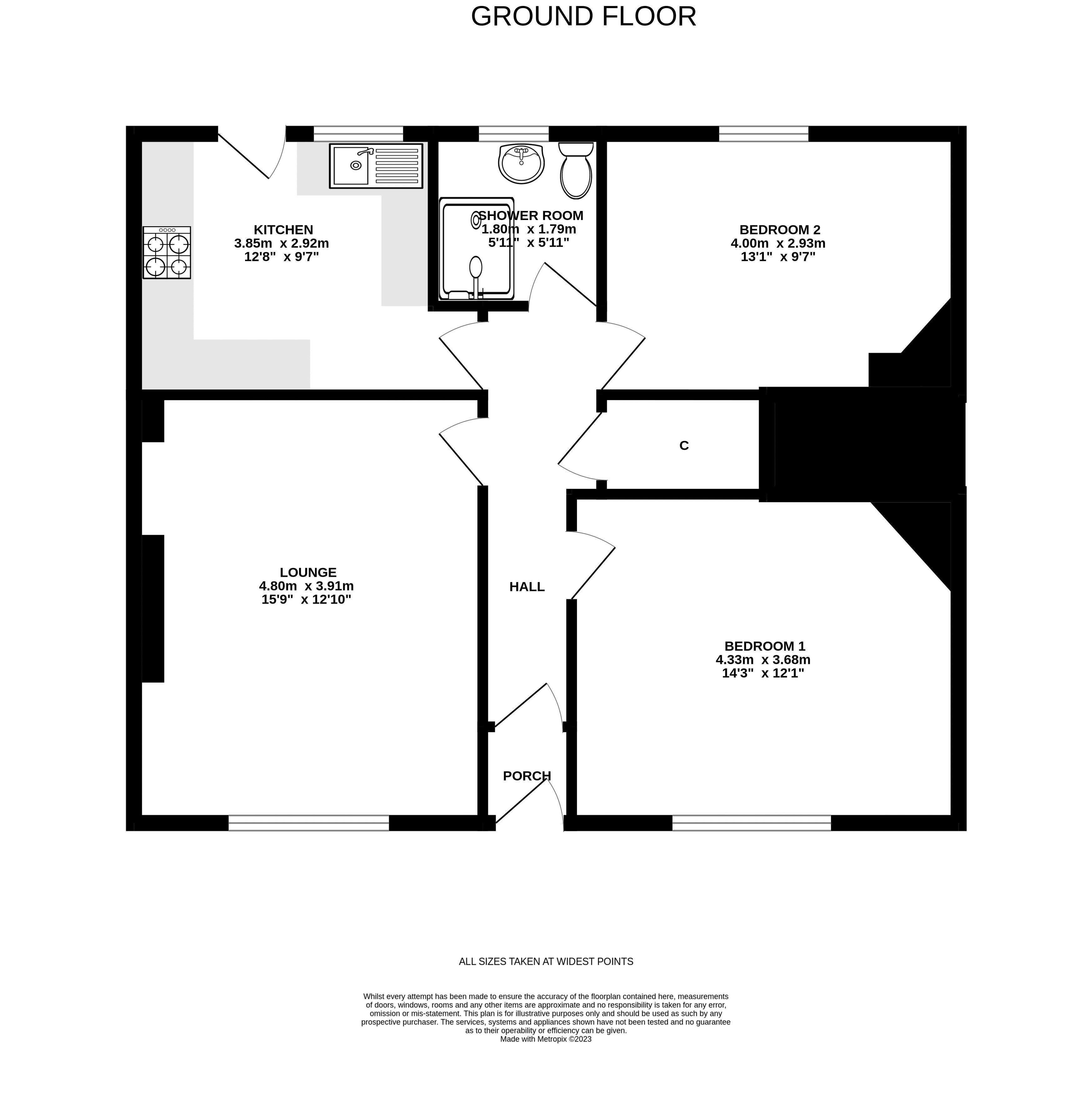 73 Culzean Crescent, Kilmarnock KA3, 2 bedroom flat for sale 64280036