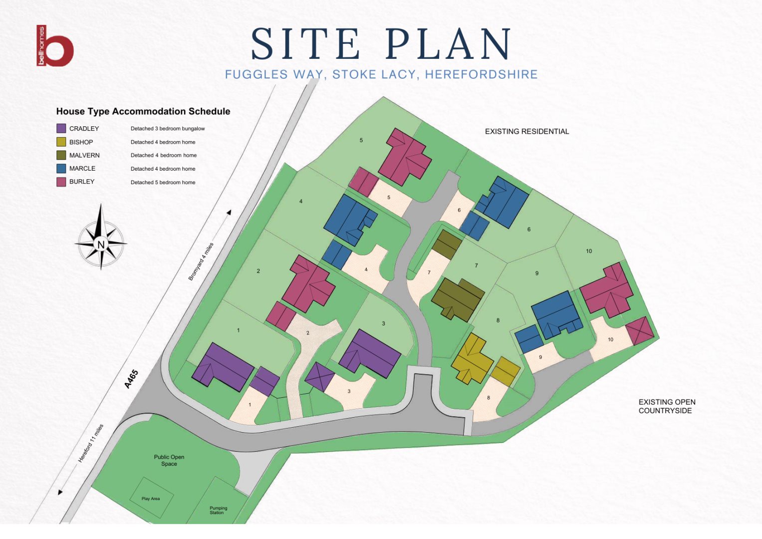 Plot 6, The Marcle, Fuggles Way, Hereford floorplan