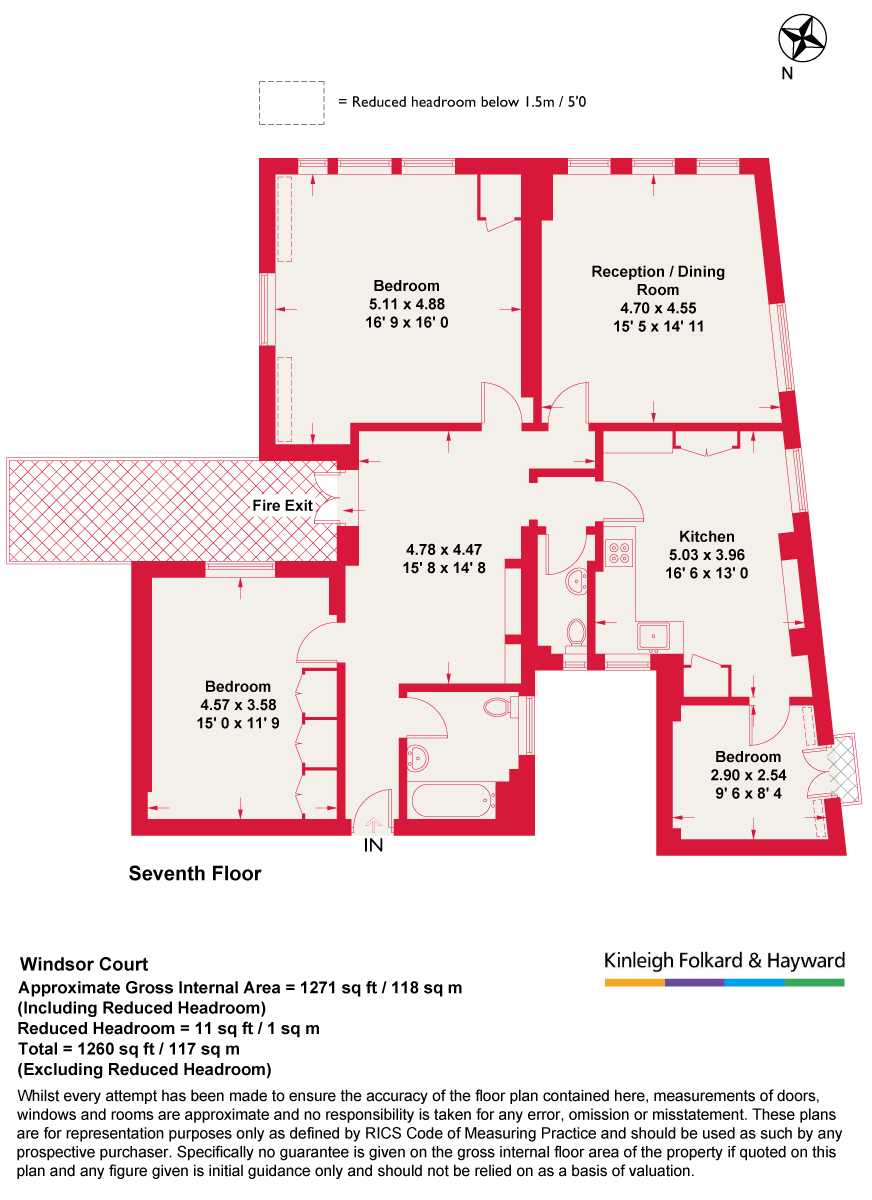 3 Bedrooms Flat to rent in Moscow Road, London W2