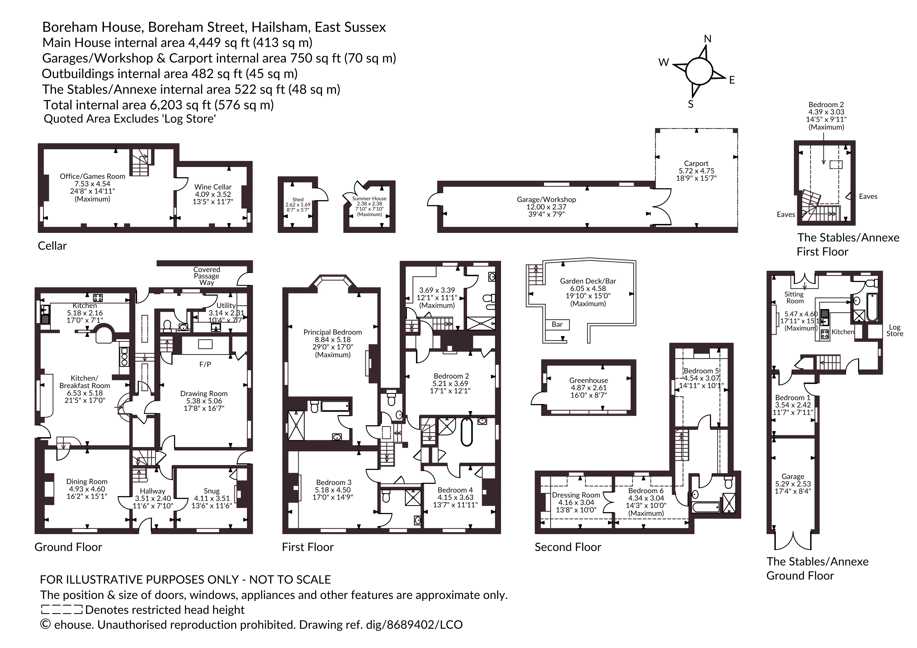 Boreham House,, Boreham Street, East Sussex floorplan