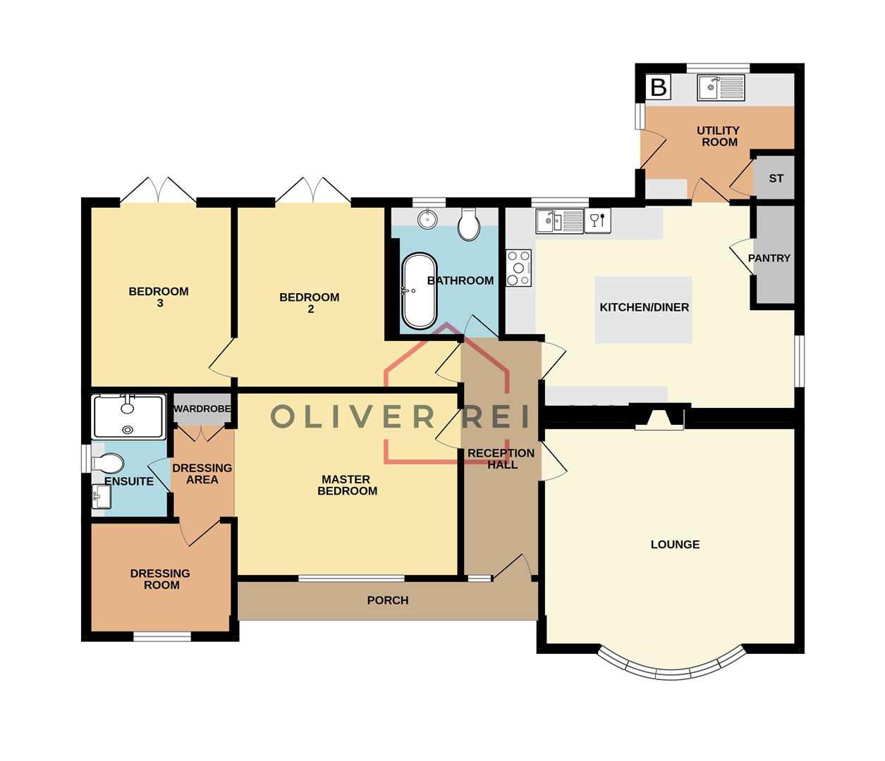 Spin Jenny, Main Street, Lincoln floorplan