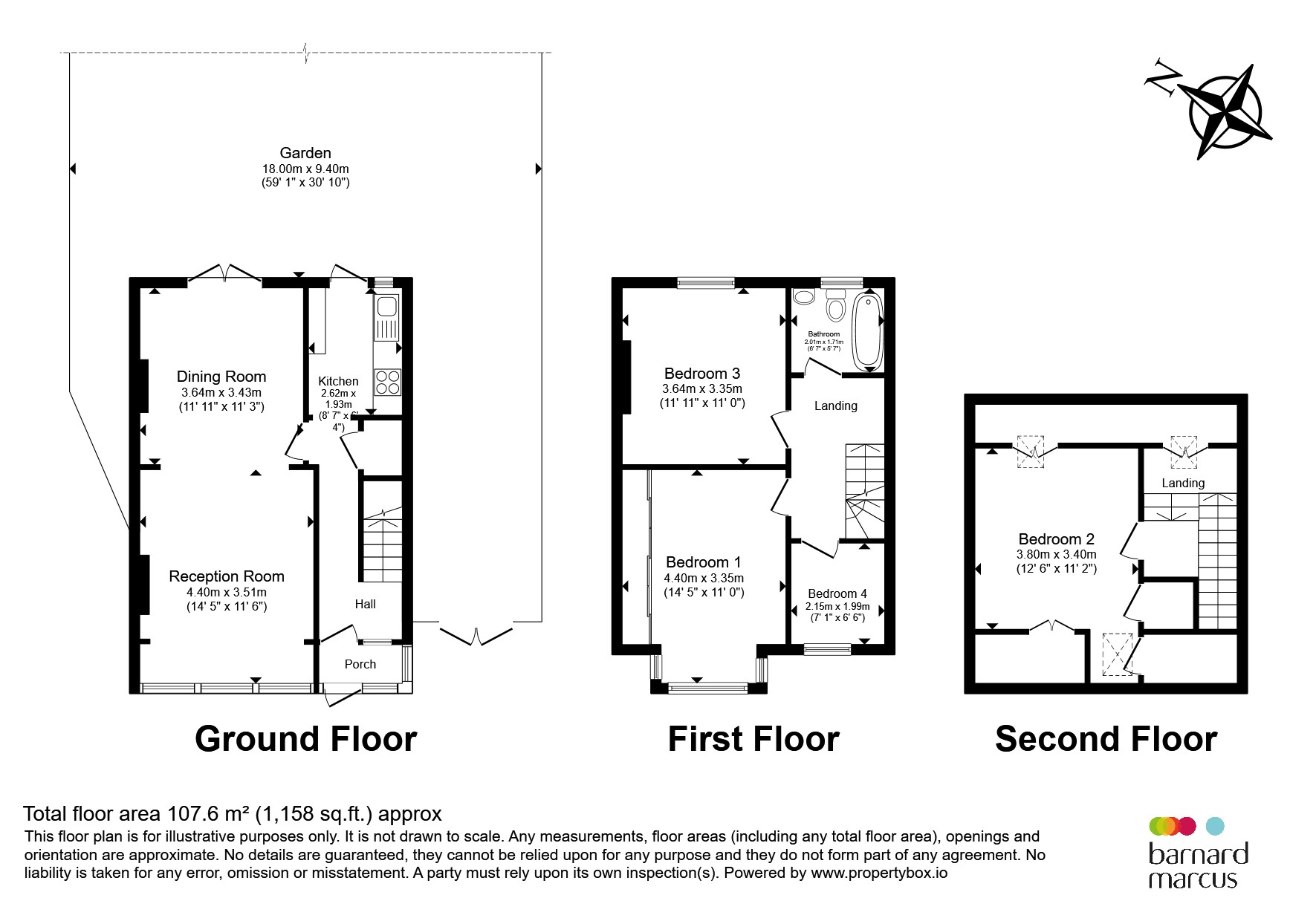 74, Rowan Road, LONDON floorplan