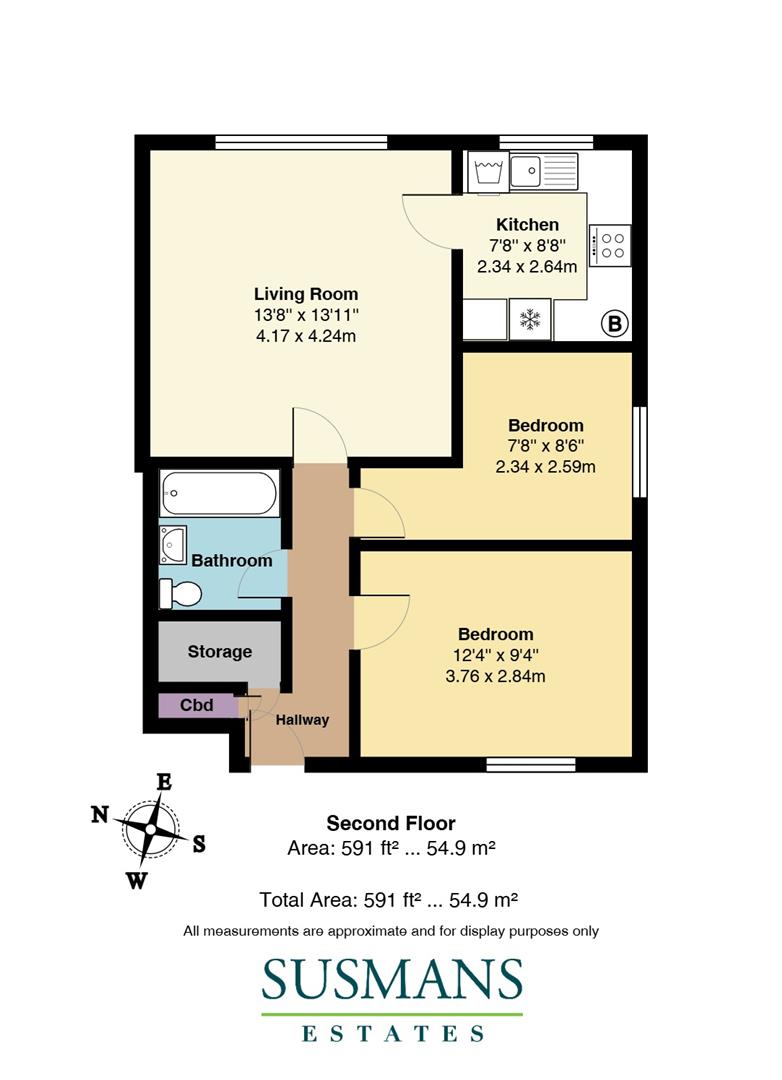 8 Oakbank, Watling Street, Radlett floorplan