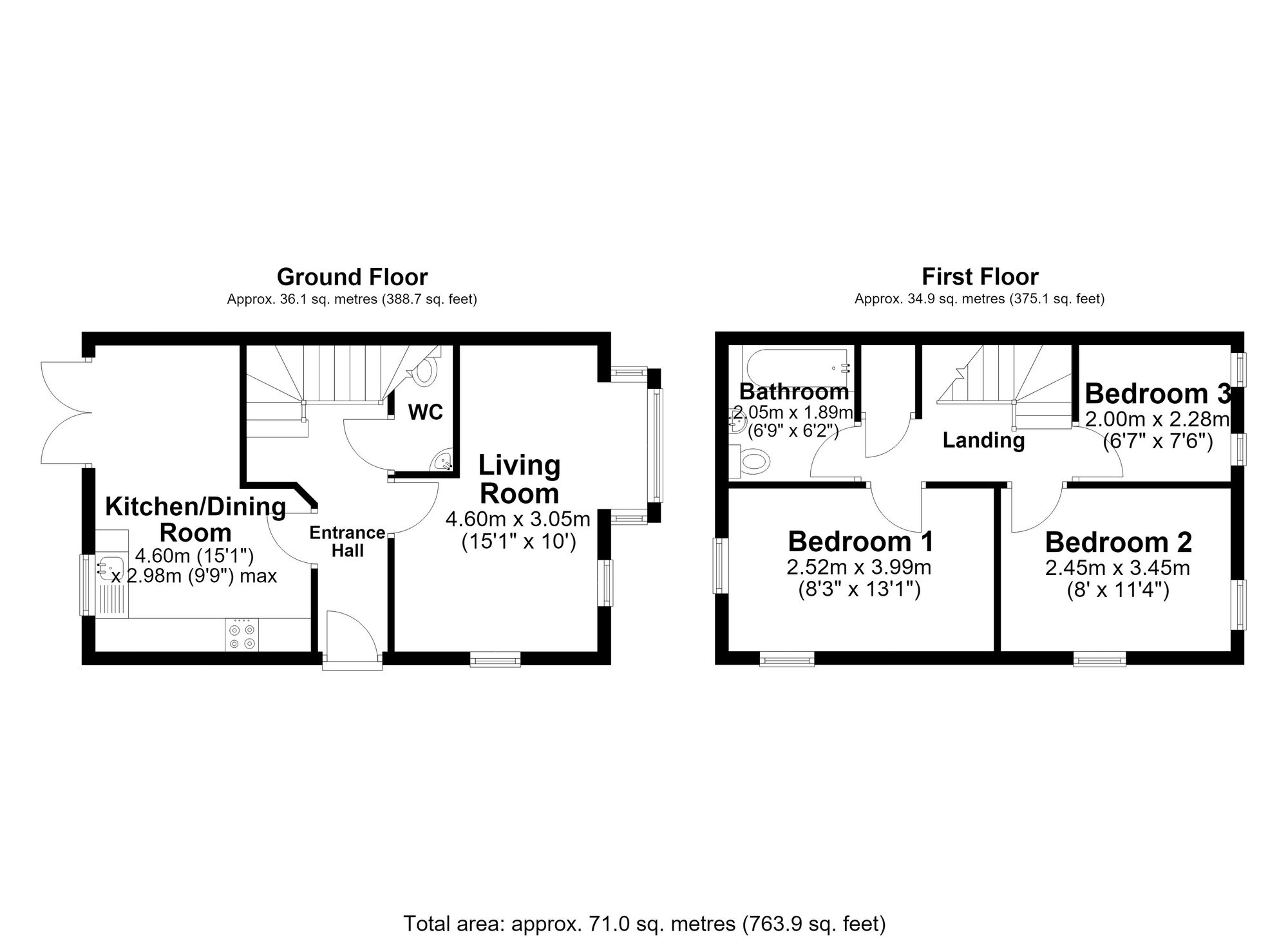 15 Wedgwood Drive, Warrington floorplan
