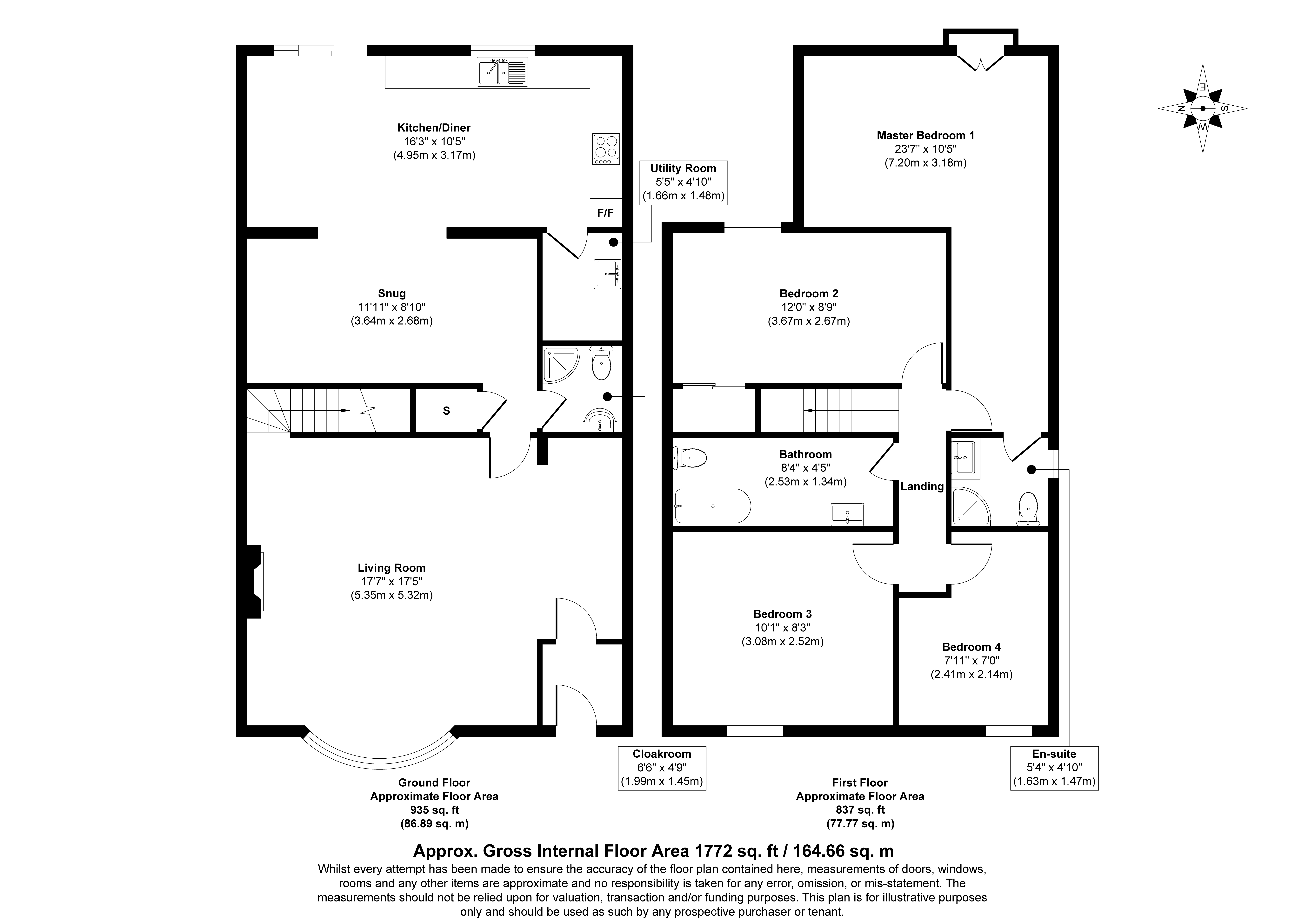 57, Bankside, Retford floorplan