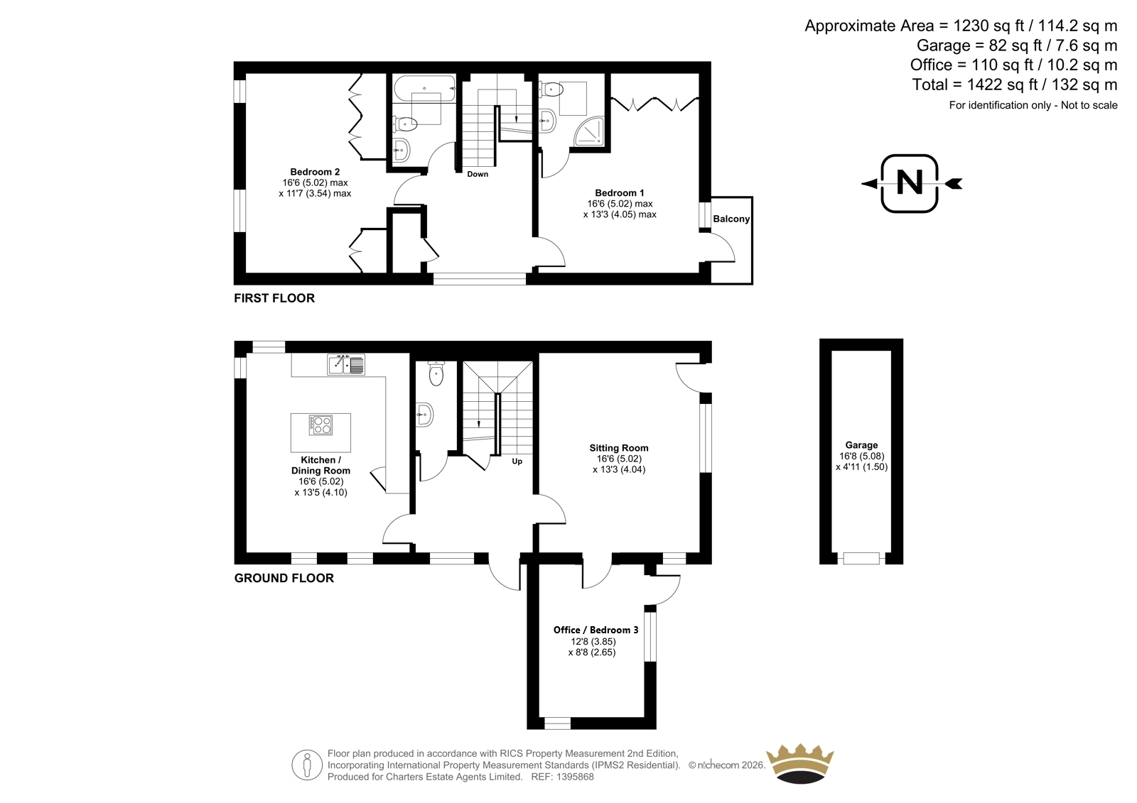 4, Hazel Court, Hampshire floorplan
