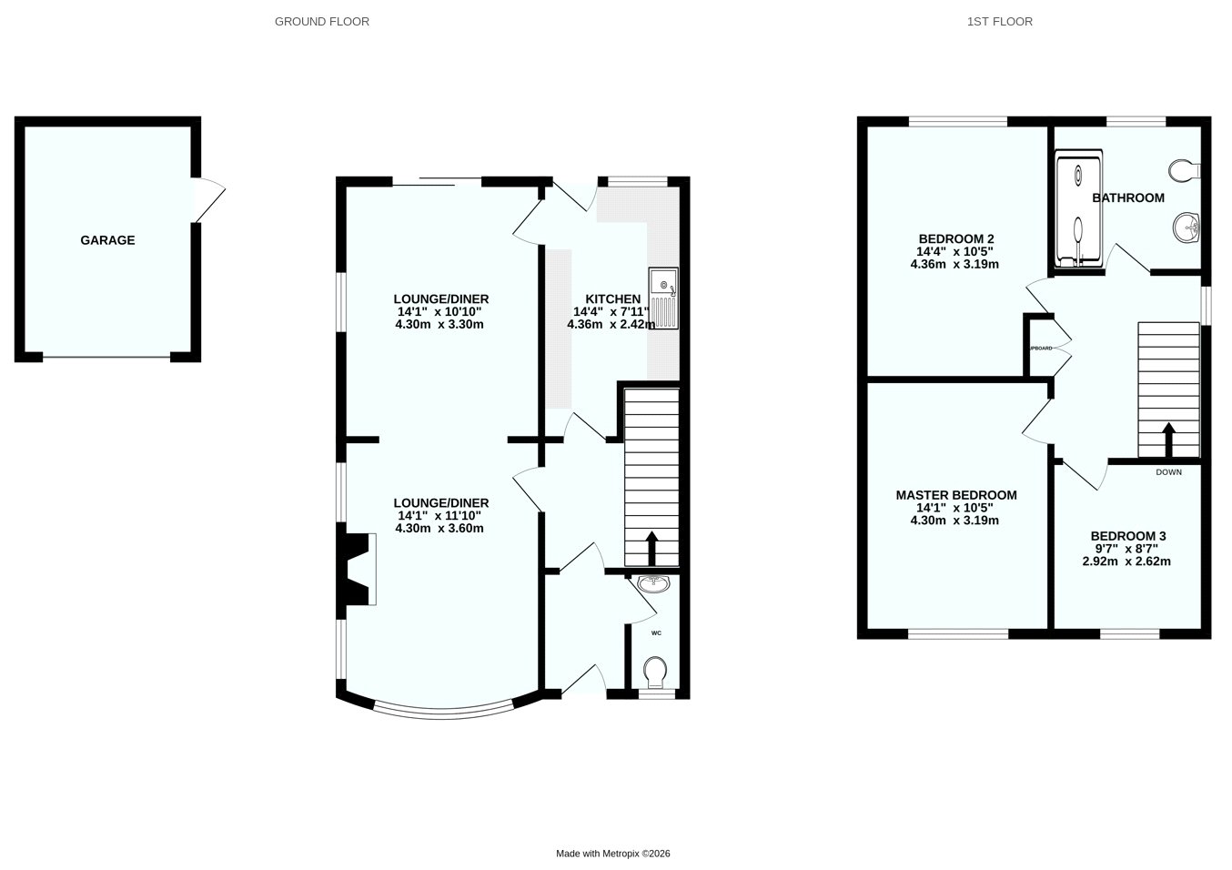 30, Hartland Tor Close, Devon floorplan