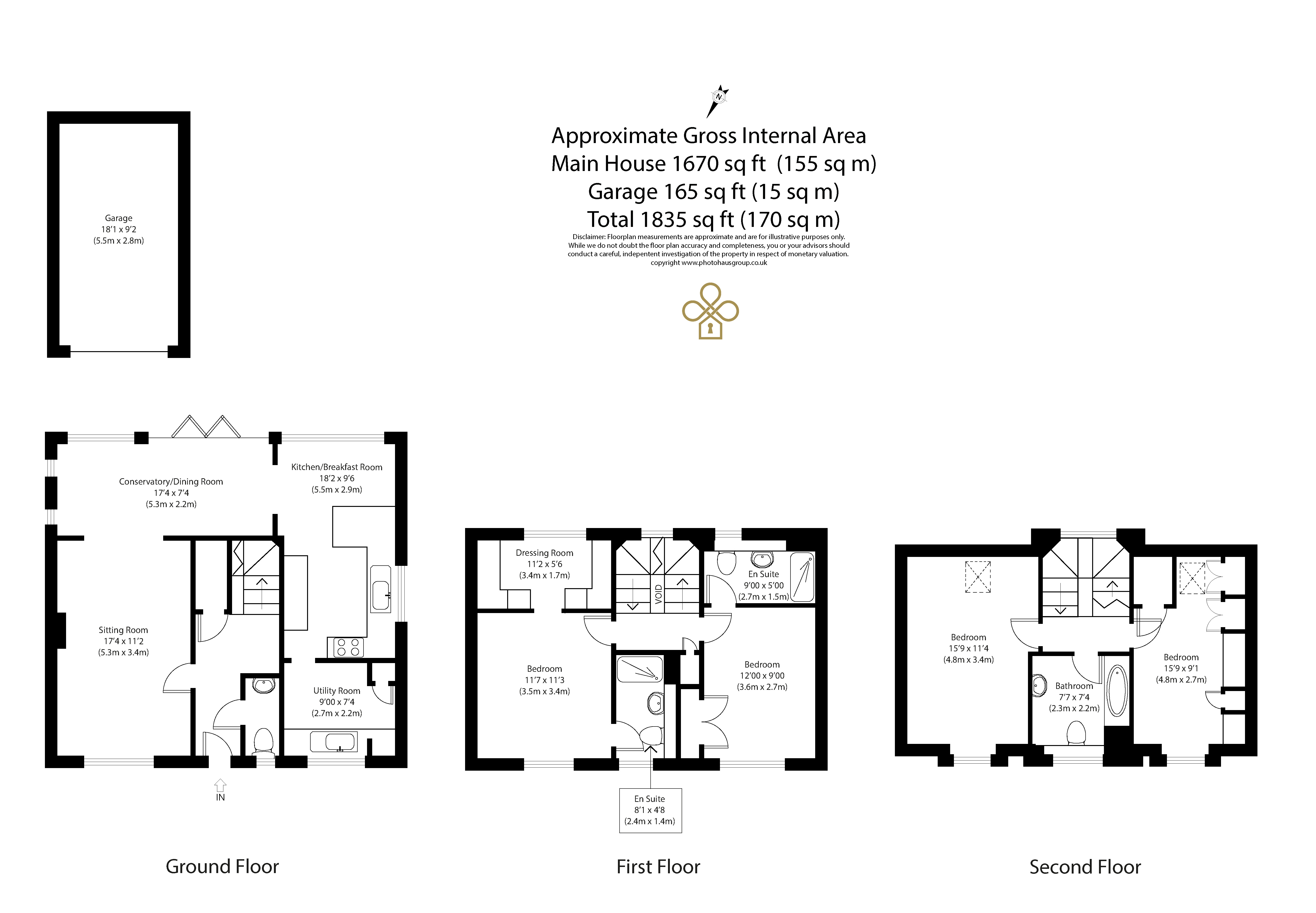 14, Crossbill Road, Stowmarket floorplan