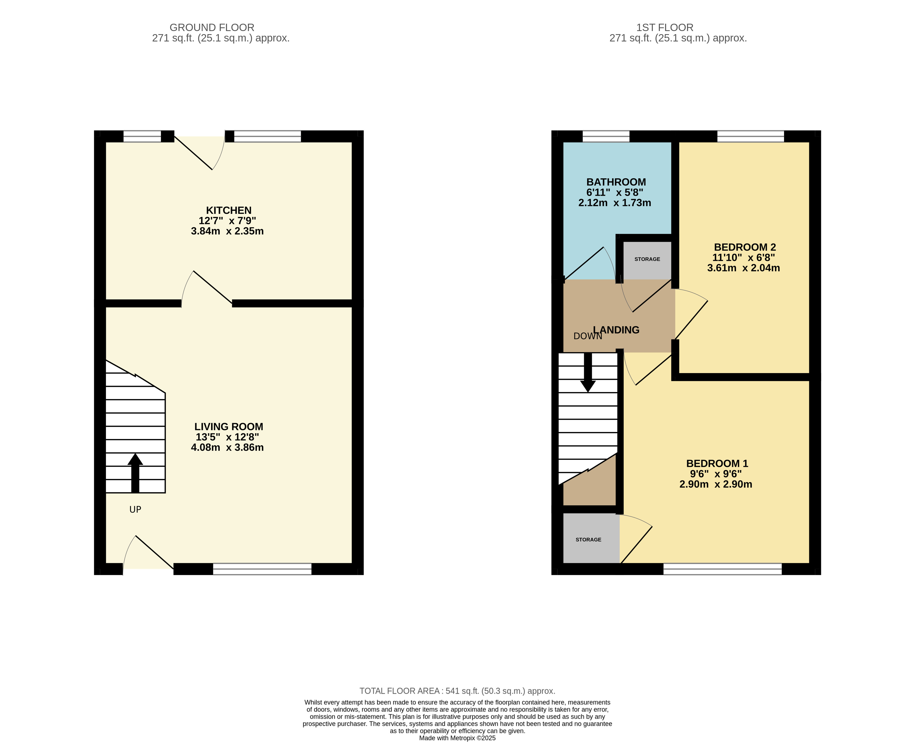 97b, Warmwells Lane, Ripley floorplan