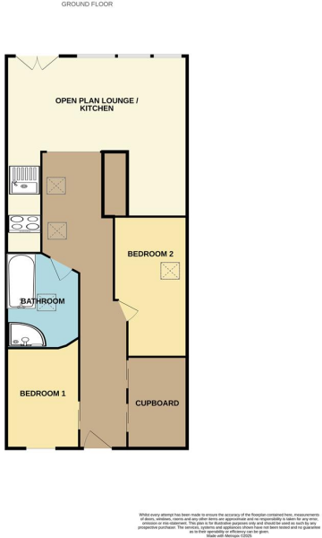 2 The Villas, Rosliston Road, Derbyshire floorplan