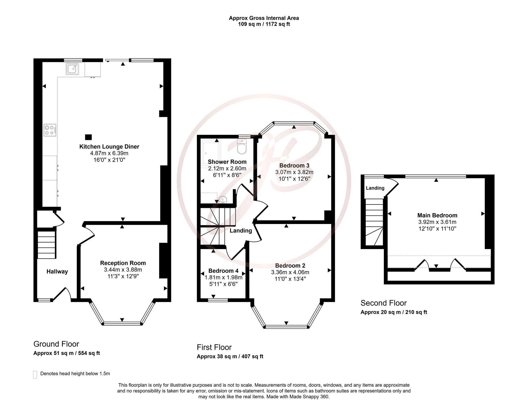 227 Kingsbridge Road, Morden floorplan