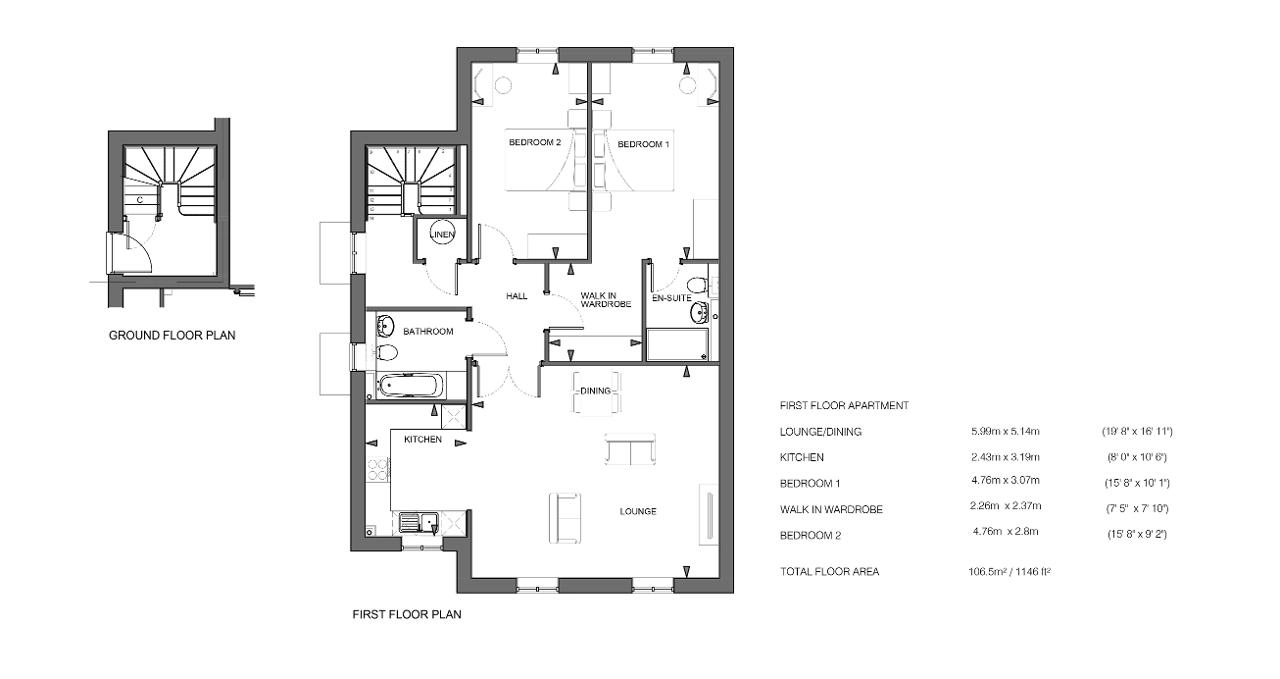 14, Farnfield Place, Goudhurst floorplan