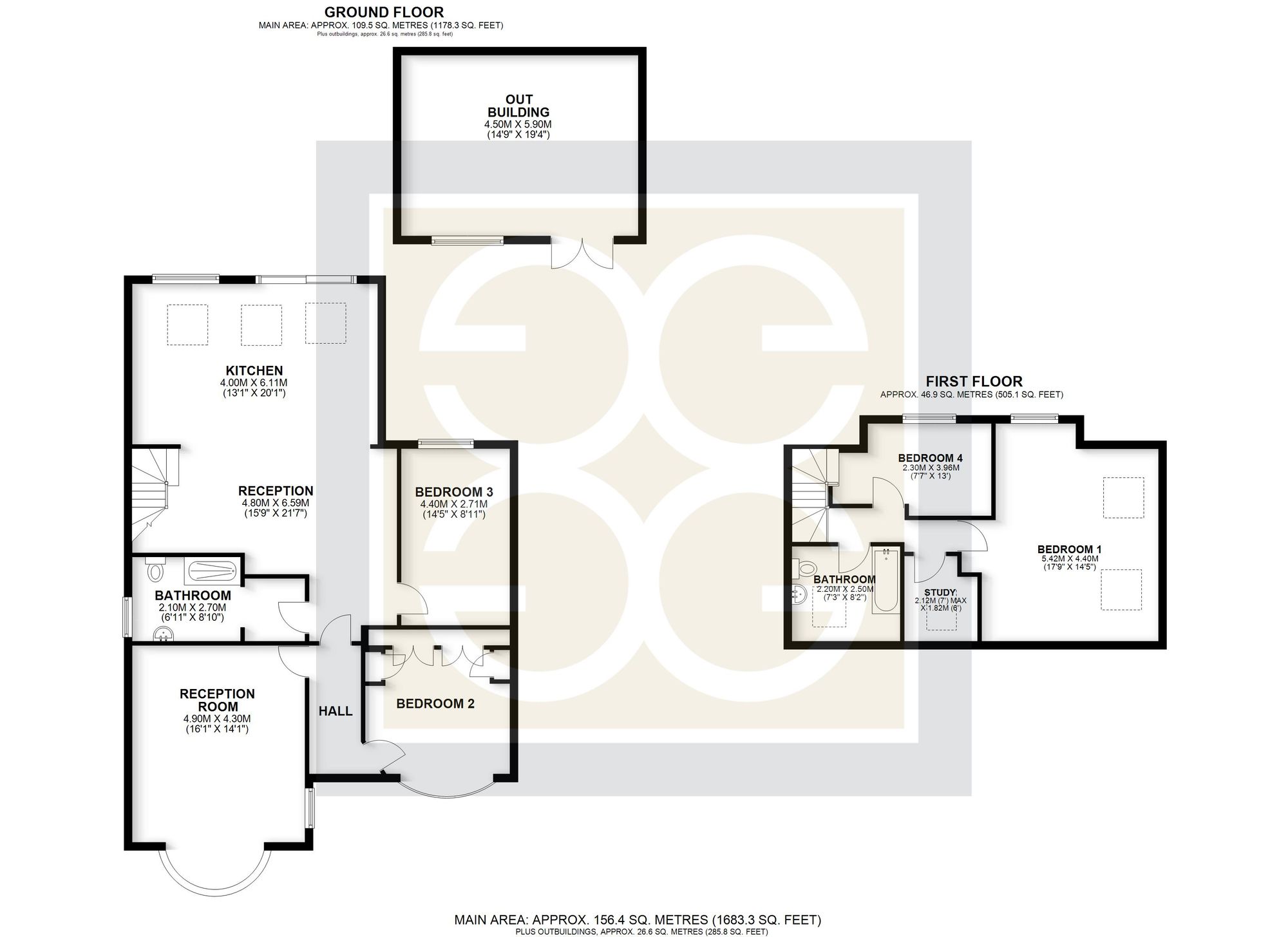 49 Borrowdale Avenue, Harrow floorplan