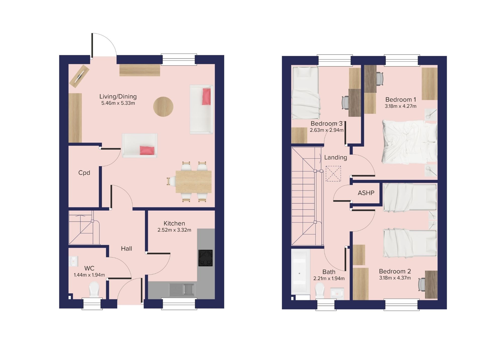 Plot 30, Chediston Place, Halesworth floorplan