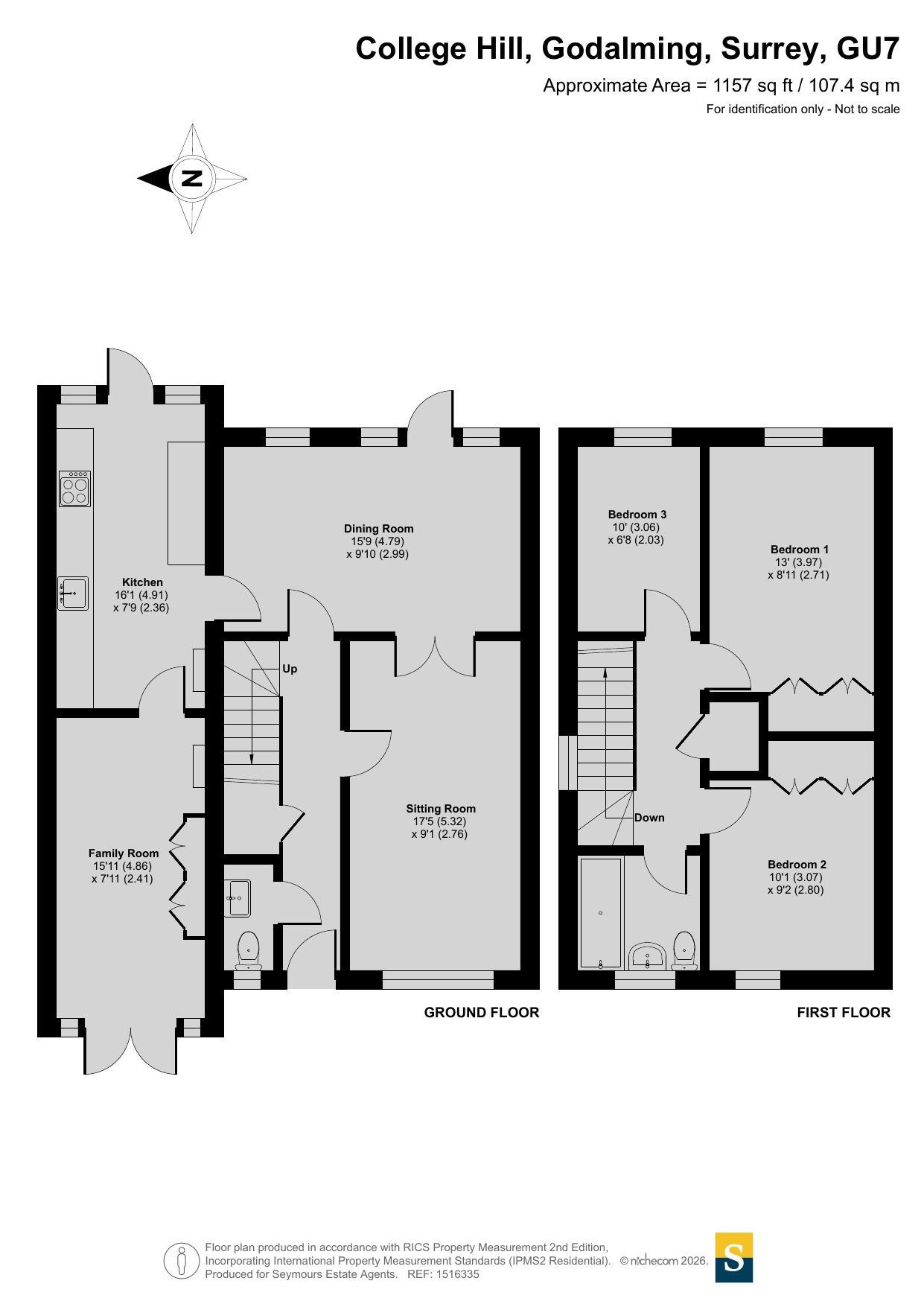 27, College Hill, Surrey floorplan
