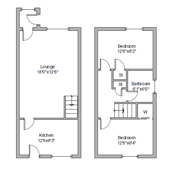 56, Craigton Drive, Glasgow floorplan